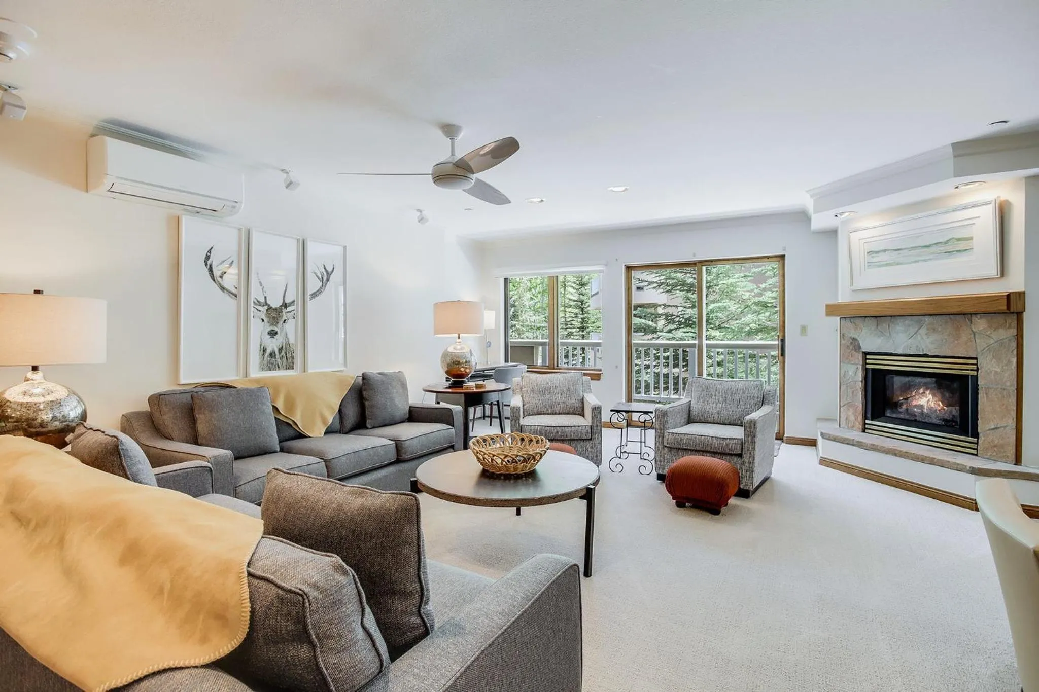 Living room in St James Beaver Creek, A Vail Resorts Property