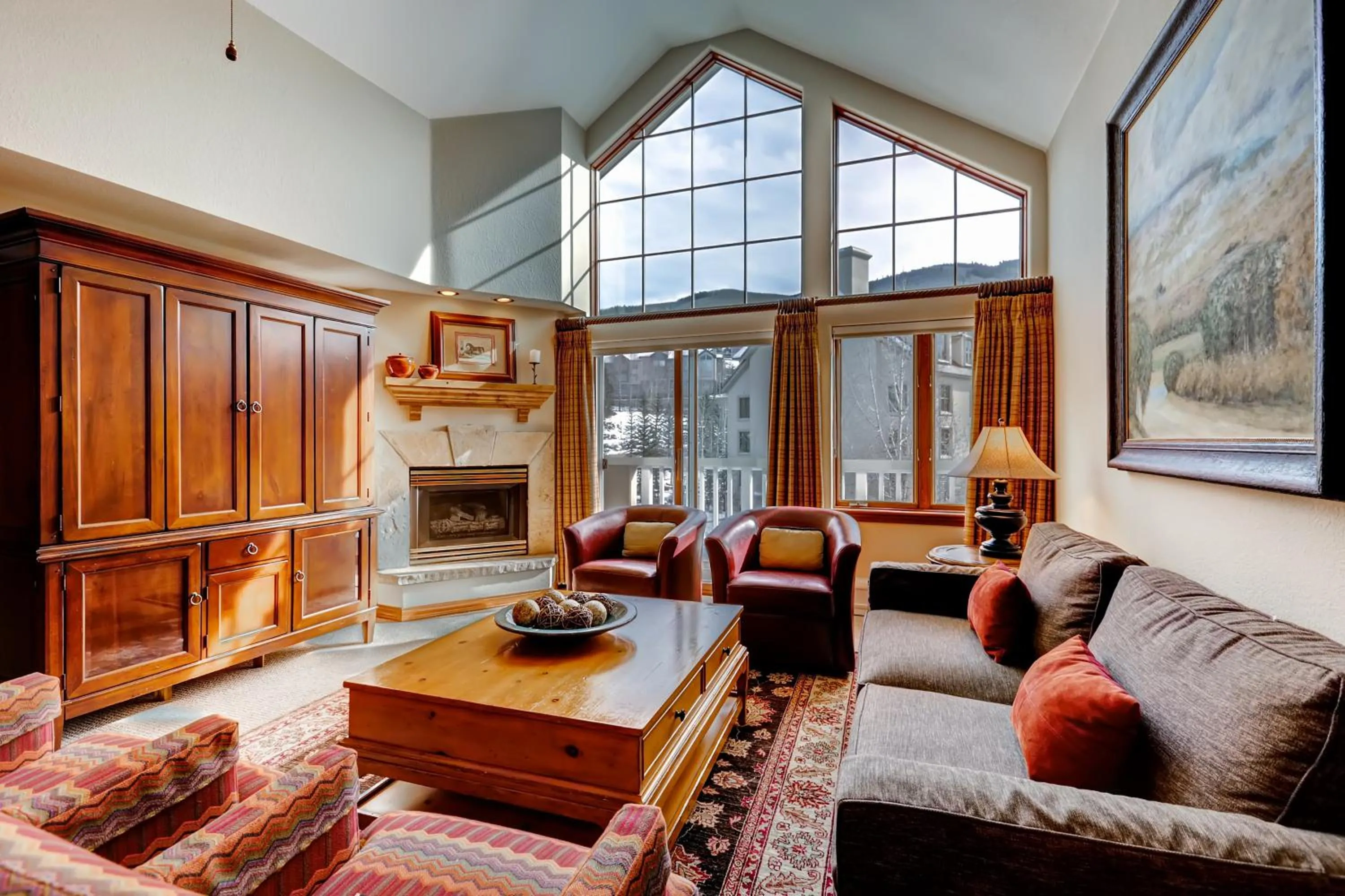 Living room in St James Beaver Creek, A Vail Resorts Property