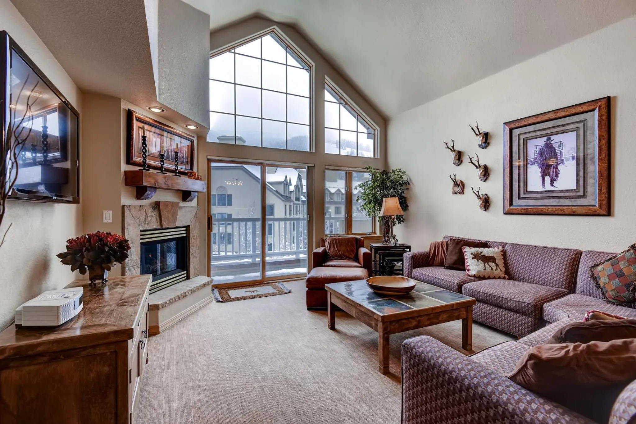Living room in St James Beaver Creek, A Vail Resorts Property