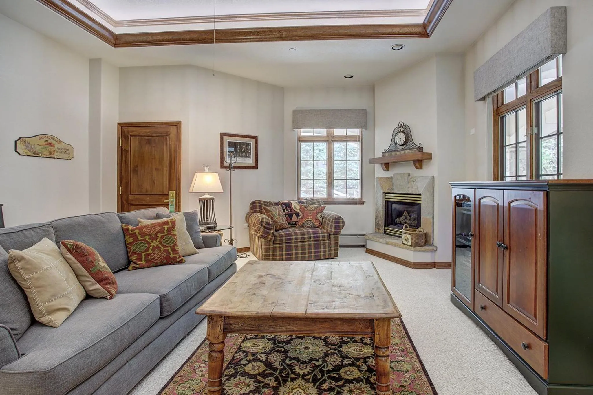 Living room in St James Beaver Creek, A Vail Resorts Property