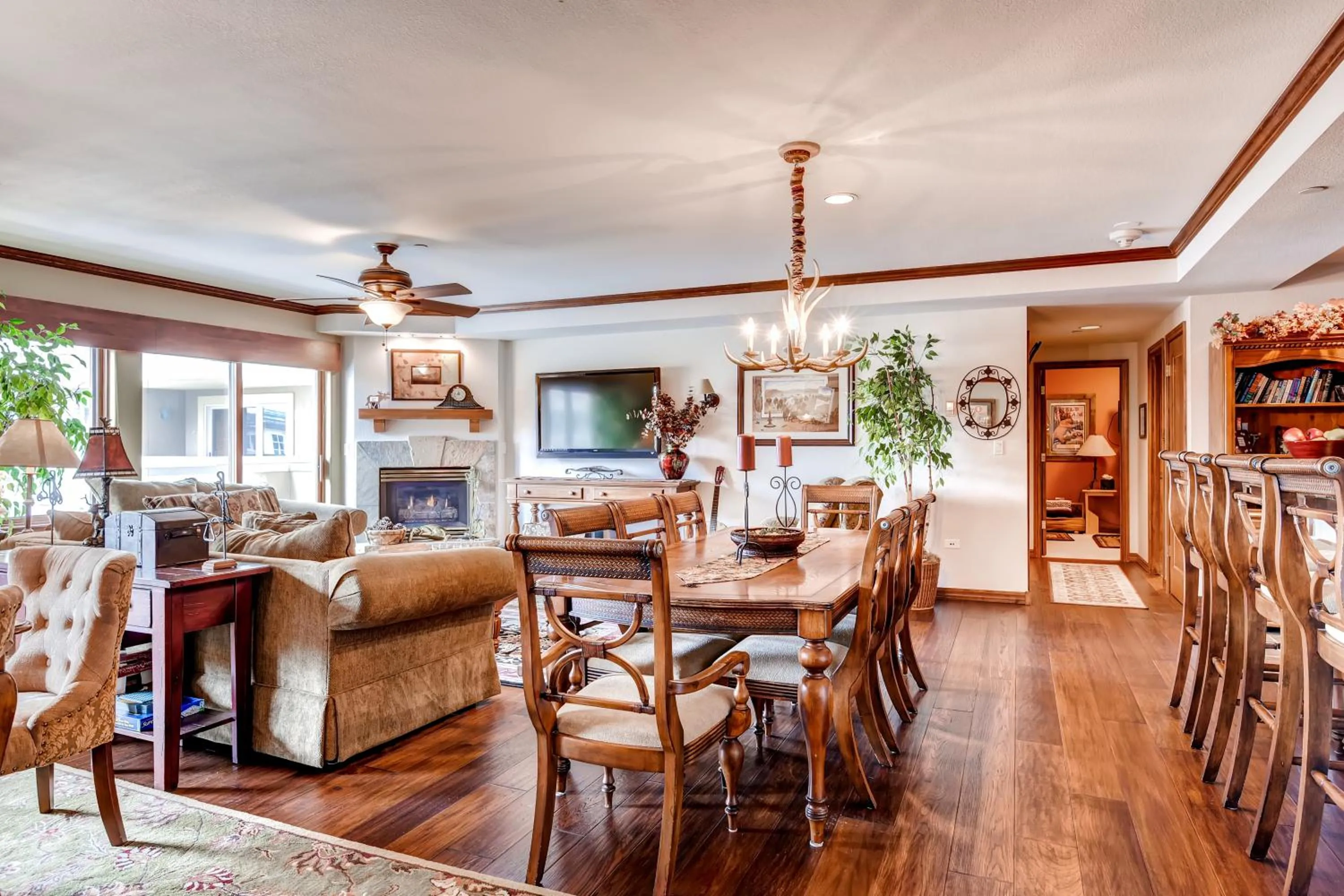 Living room in St James Beaver Creek, A Vail Resorts Property