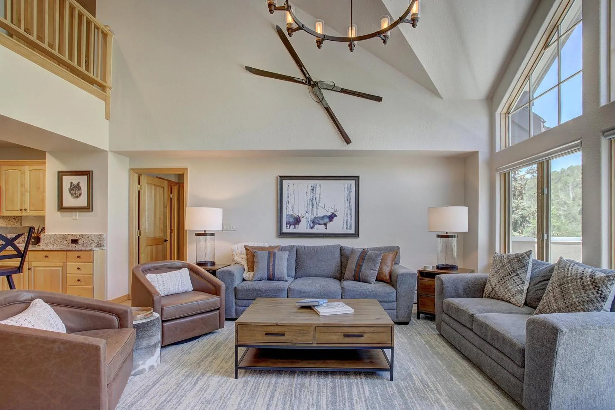 Living room in St James Beaver Creek, A Vail Resorts Property