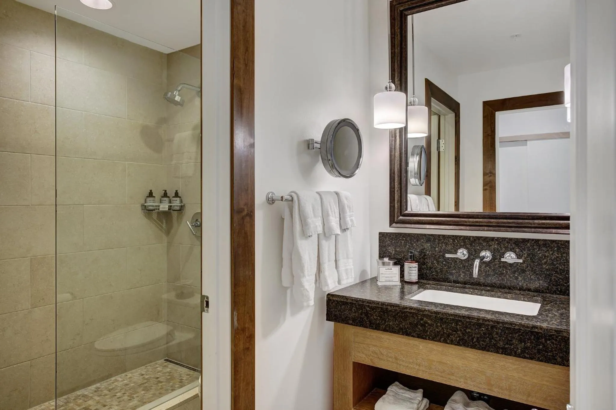 Bathroom in The Osprey at Beaver Creek, a RockResort