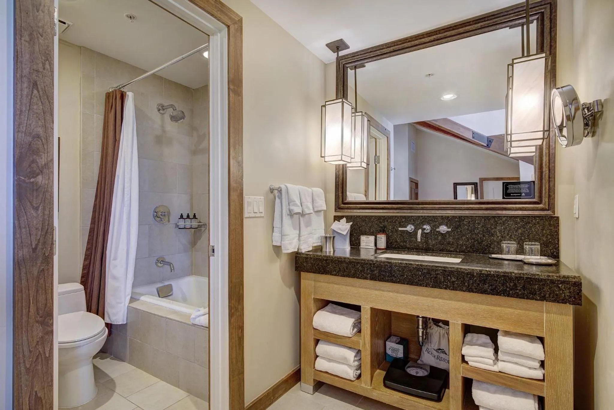 Bathroom in The Osprey at Beaver Creek, a RockResort