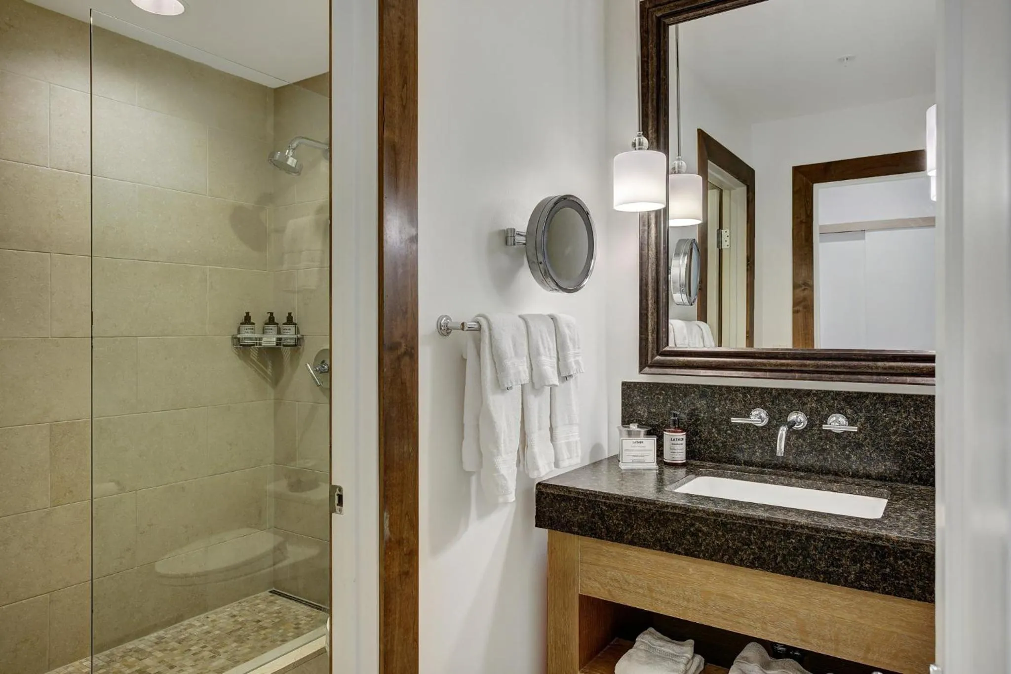 Bathroom in The Osprey at Beaver Creek, a RockResort