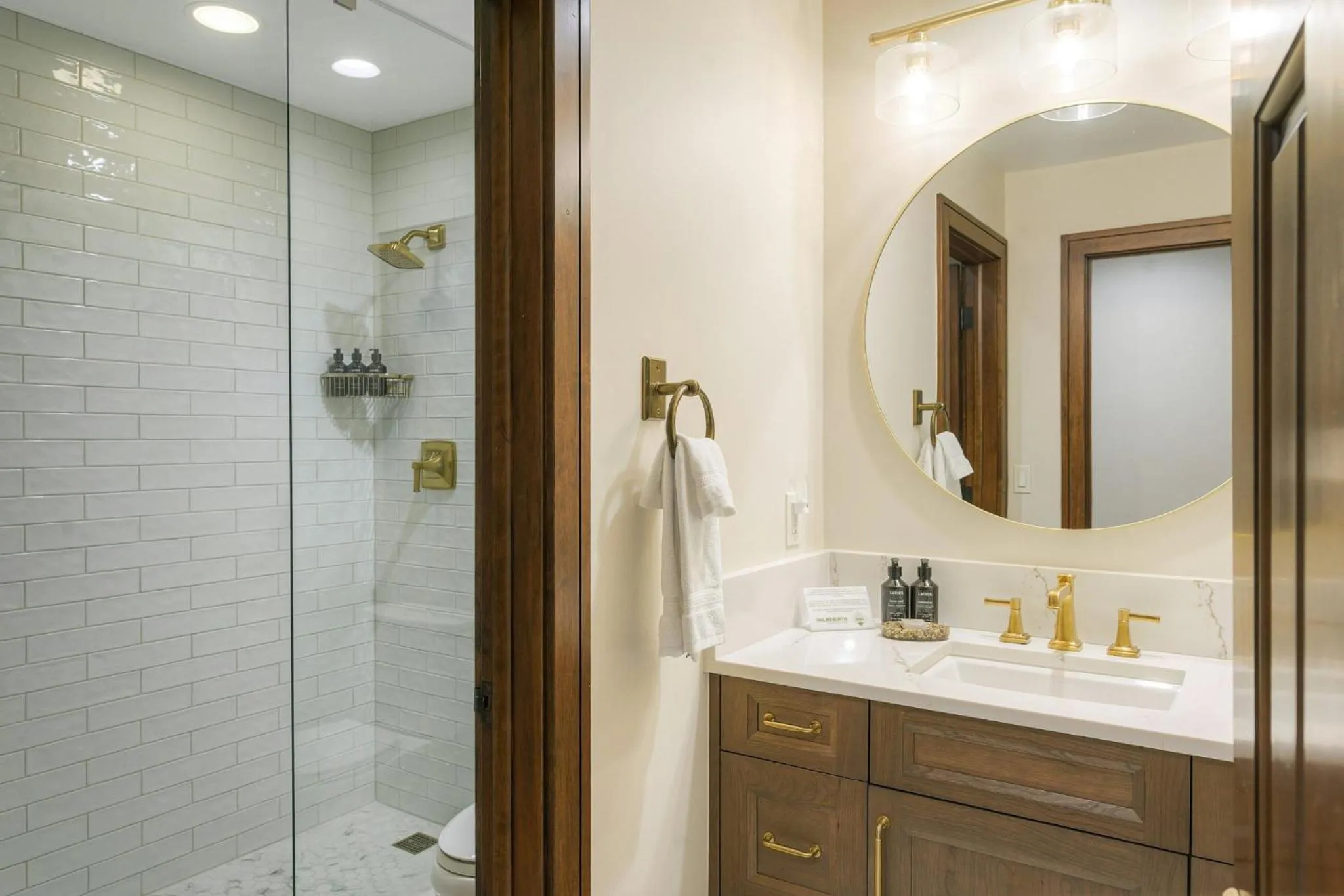 Bathroom in The Osprey at Beaver Creek, a RockResort