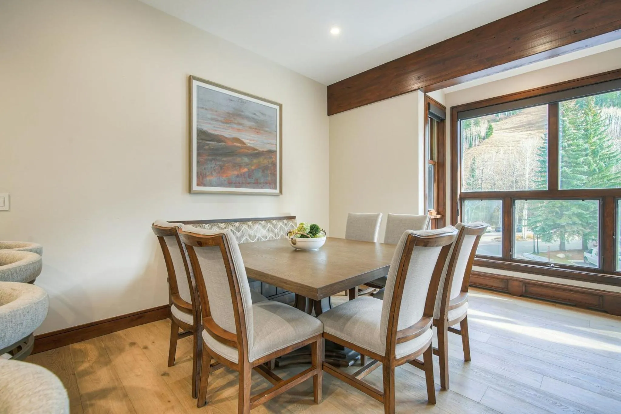 Dining area in The Osprey at Beaver Creek, a RockResort