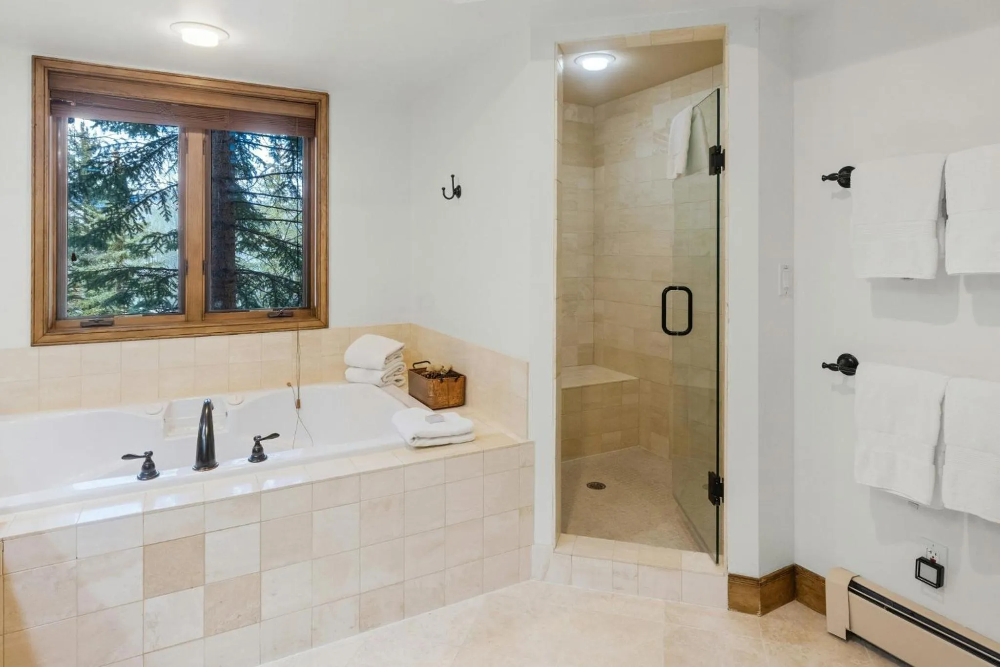 Bathroom in The Pines Lodge, a RockResort, by Vail Resorts
