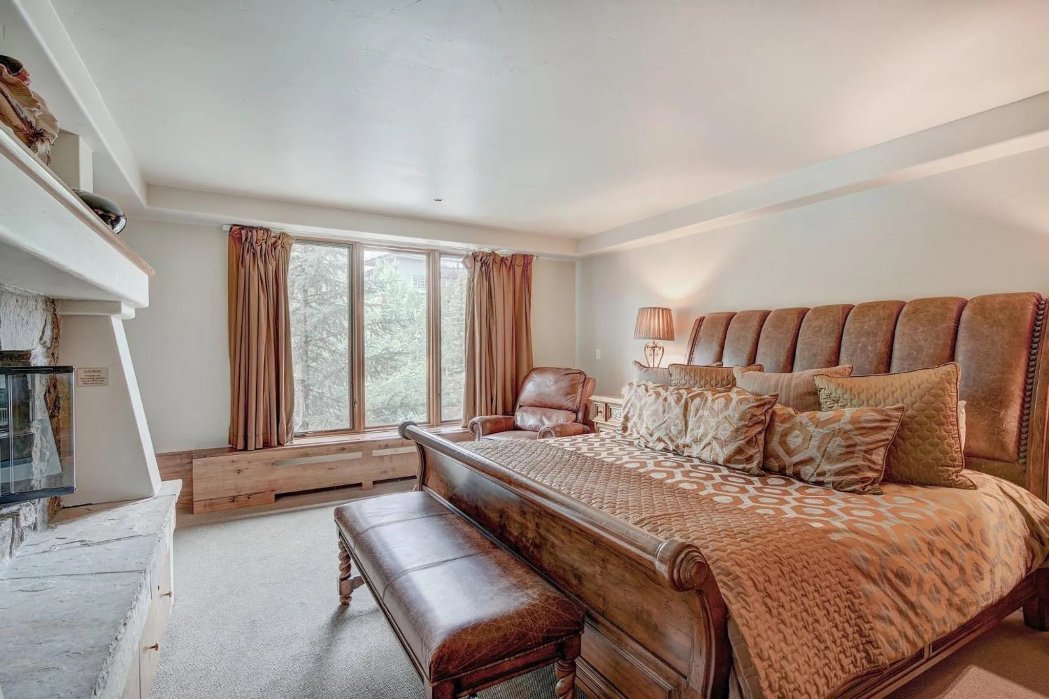 Bedroom, Bed in The Pines Lodge, a RockResort, by Vail Resorts