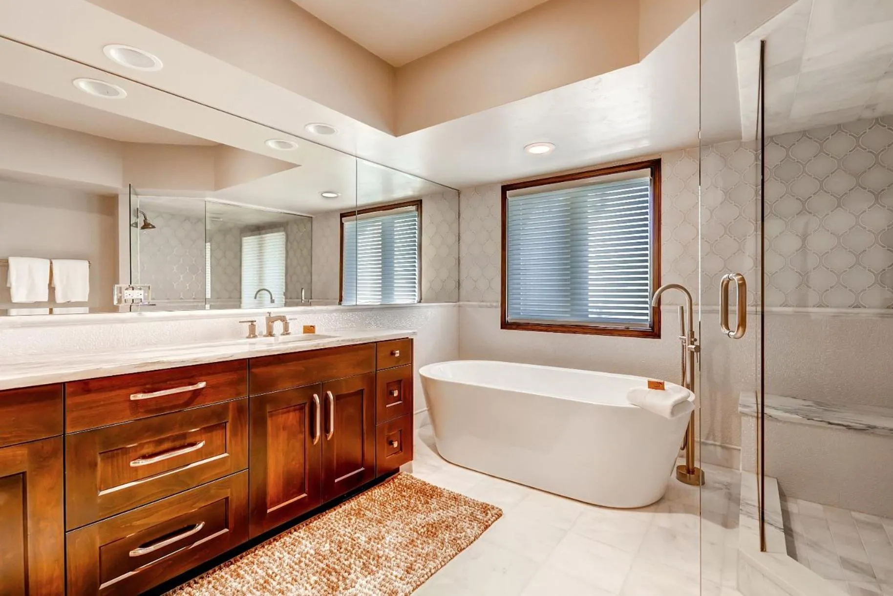 Bathroom in The Pines Lodge, a RockResort, by Vail Resorts