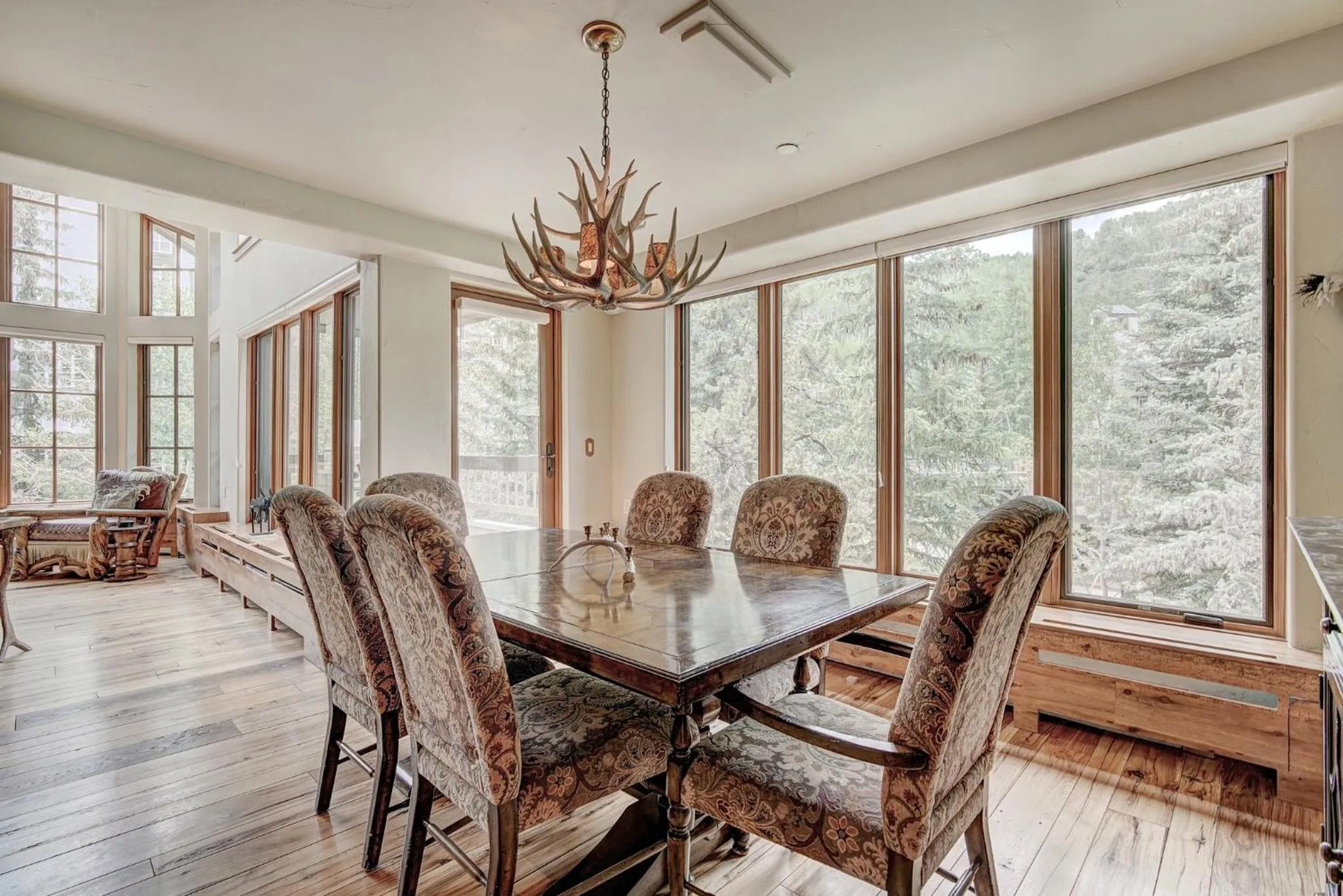 Communal kitchen in The Pines Lodge, a RockResort, by Vail Resorts