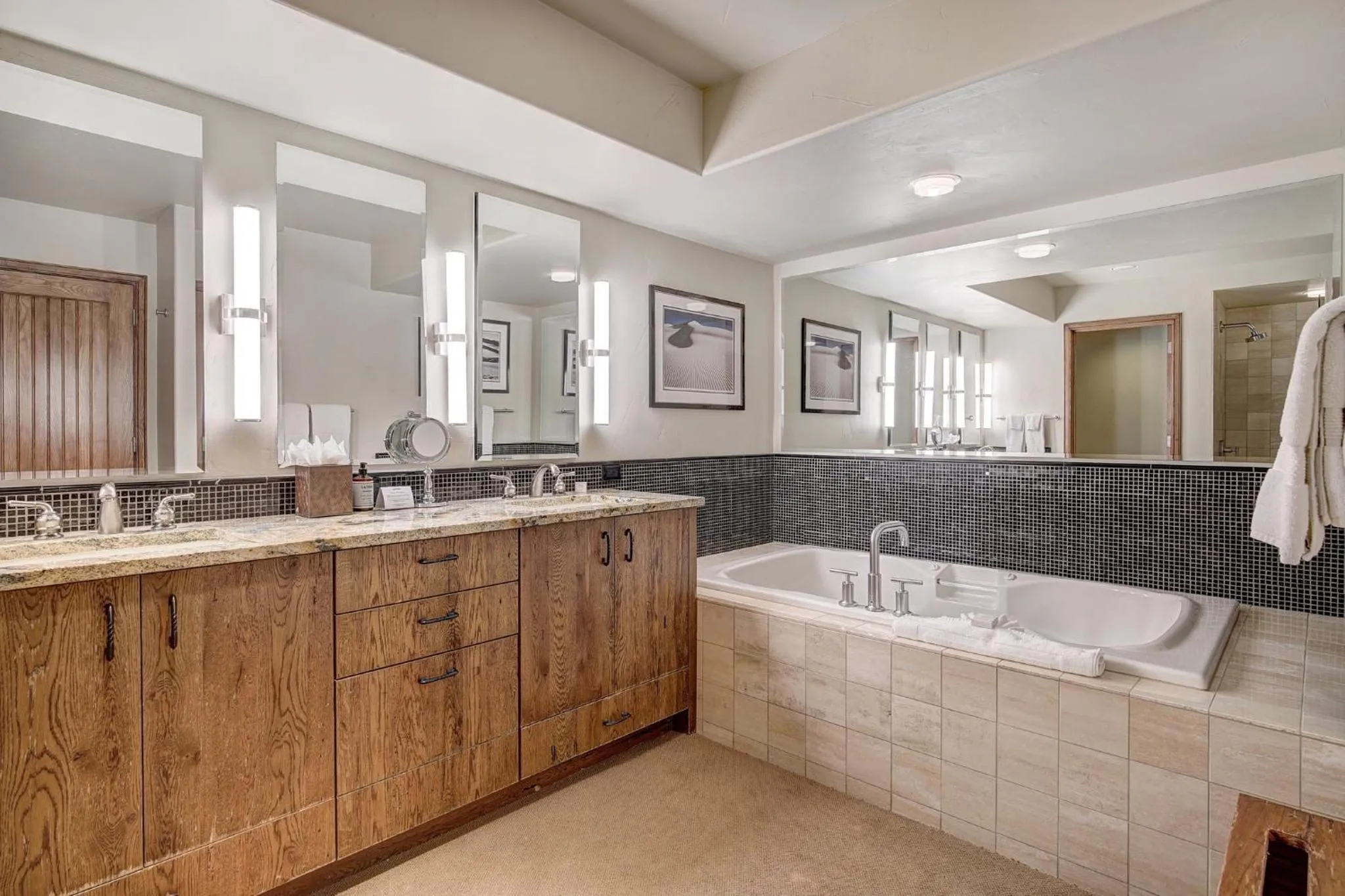 Bathroom in The Pines Lodge, a RockResort, by Vail Resorts