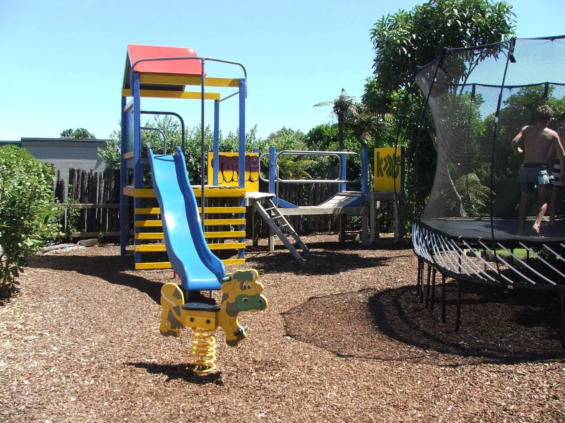 Children play ground in New Plymouth TOP 10 Holiday Park