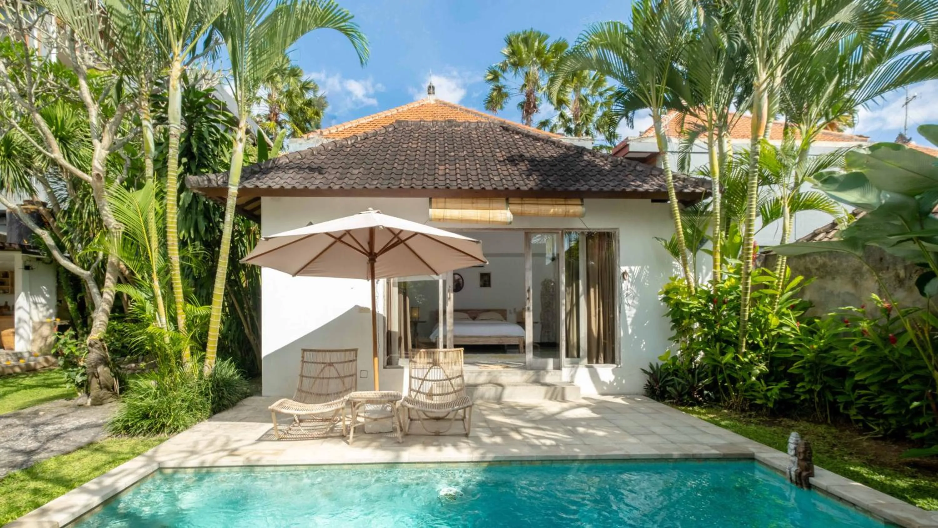 Pool view in Villa Katak by Villa Finder