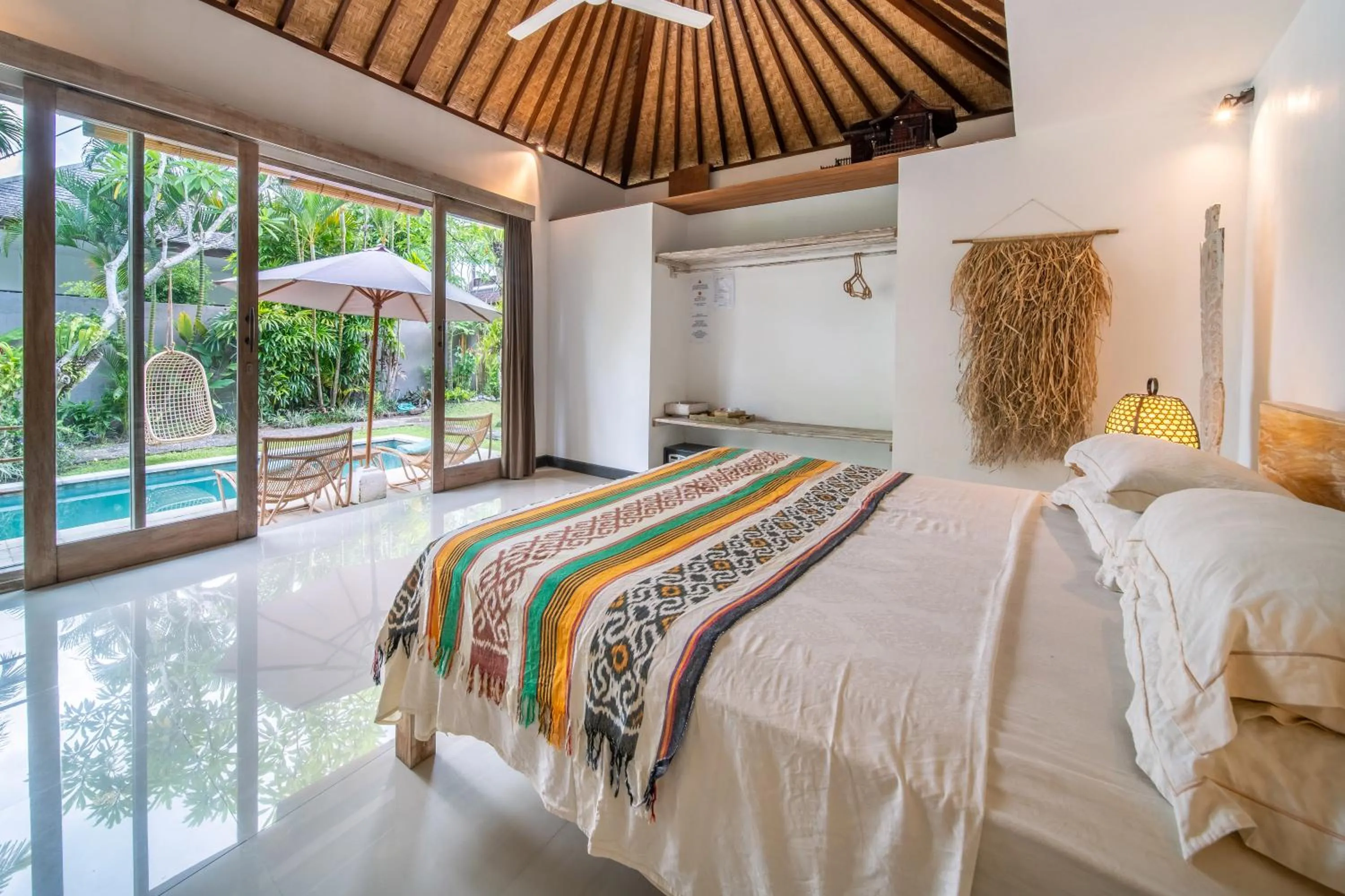 Bed in Villa Katak by Villa Finder