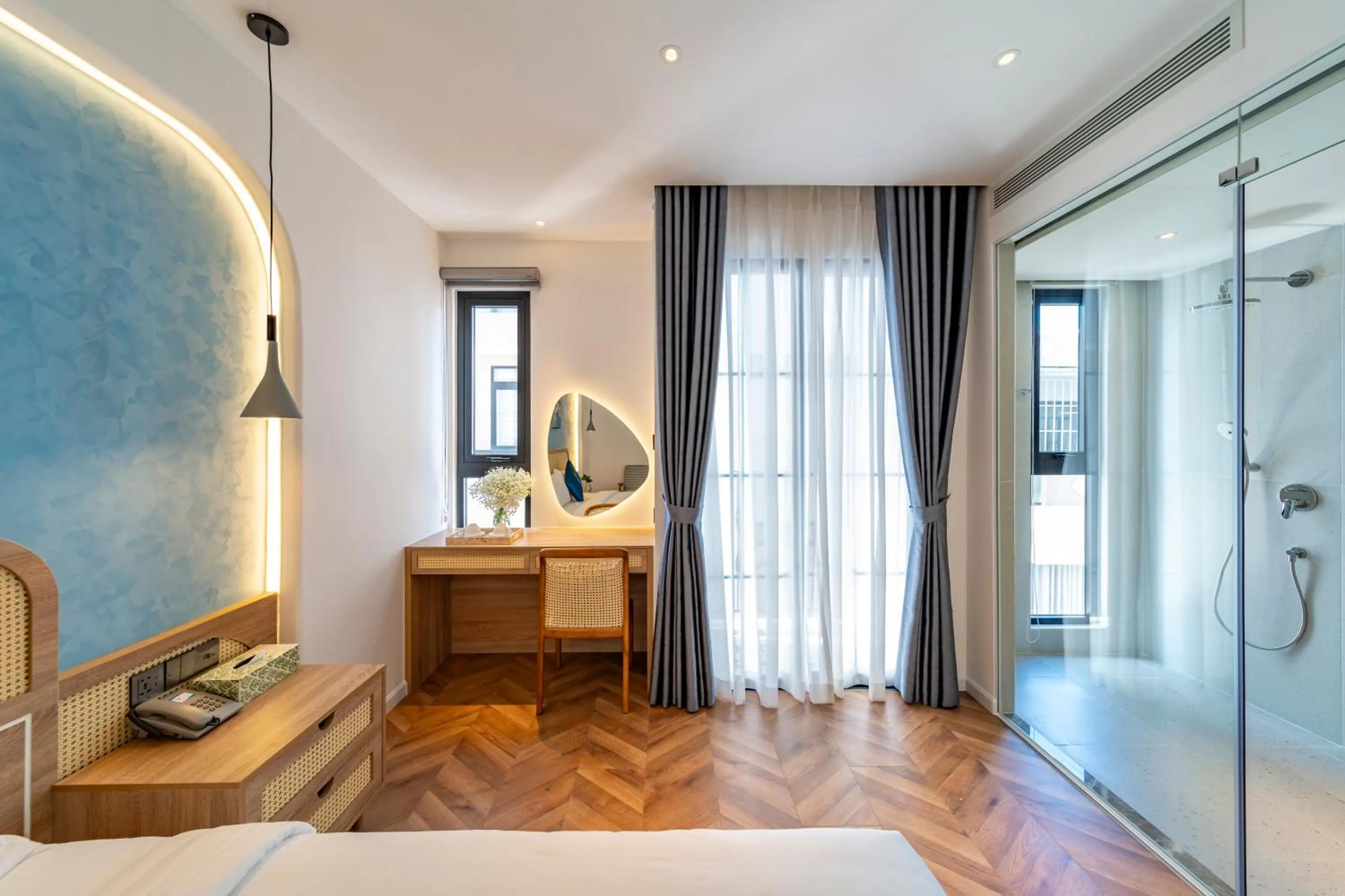 Bedroom, Bed in V Boutique Hotel - Complimentary refreshments