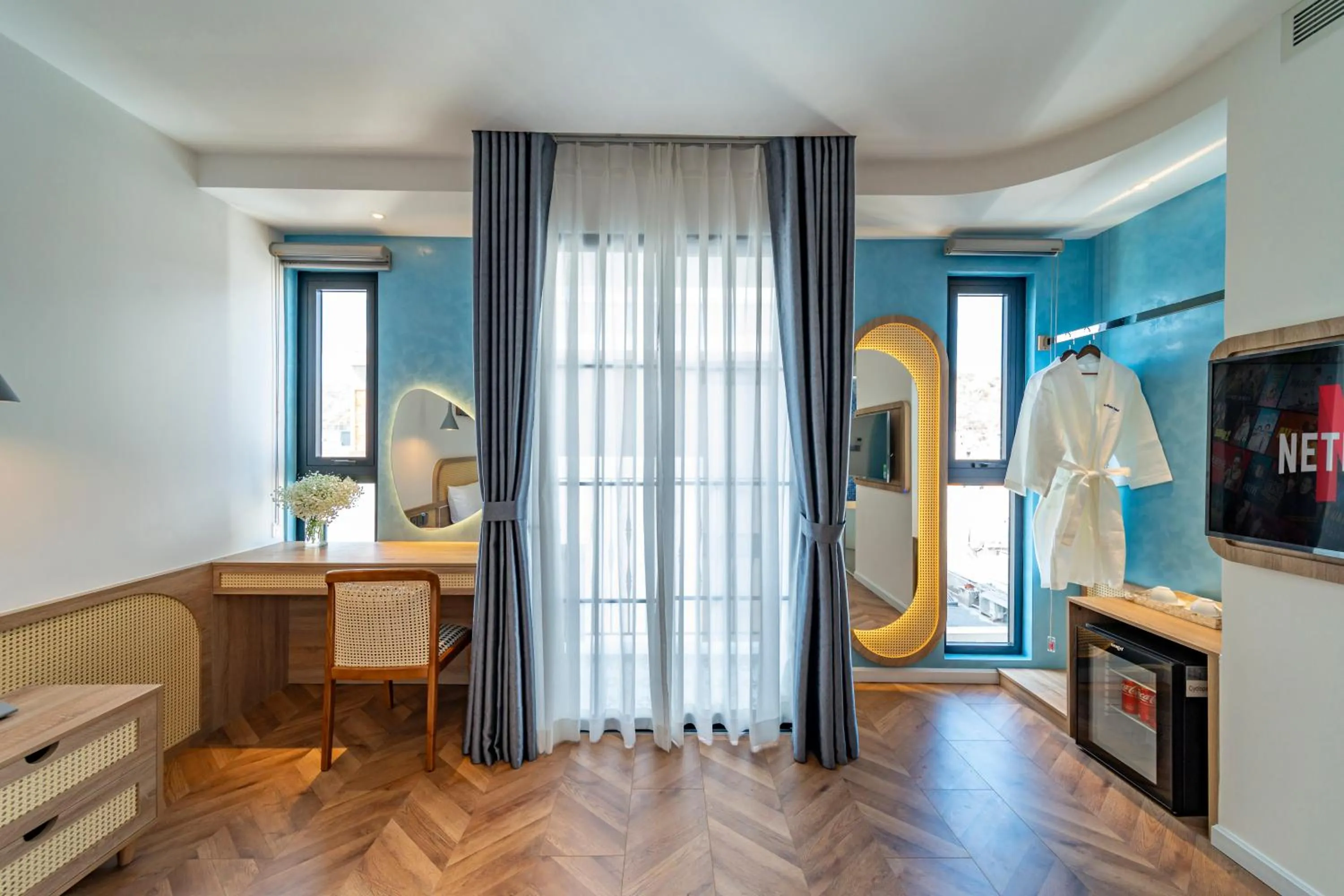 Bedroom in V Boutique Hotel - Complimentary refreshments