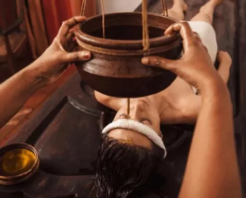 Massage in Elephant Pass Ayurveda & Yoga Retreat