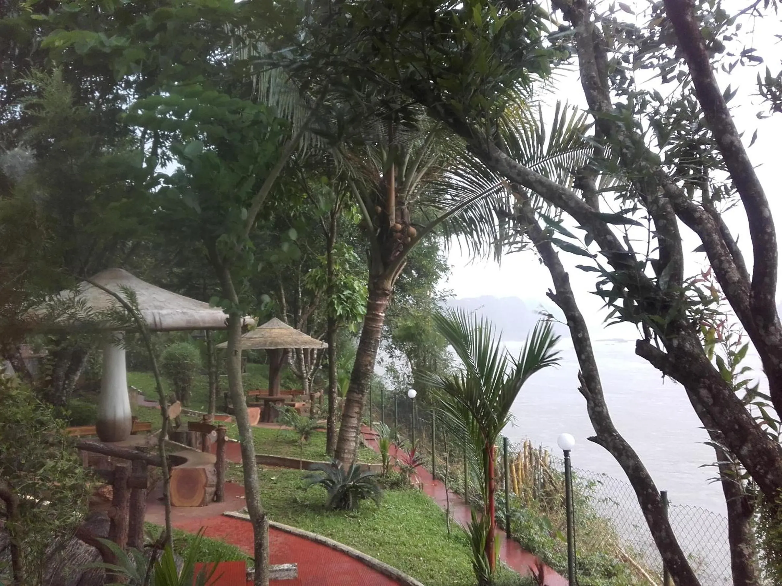 Garden in Elephant Pass Ayurveda & Yoga Retreat