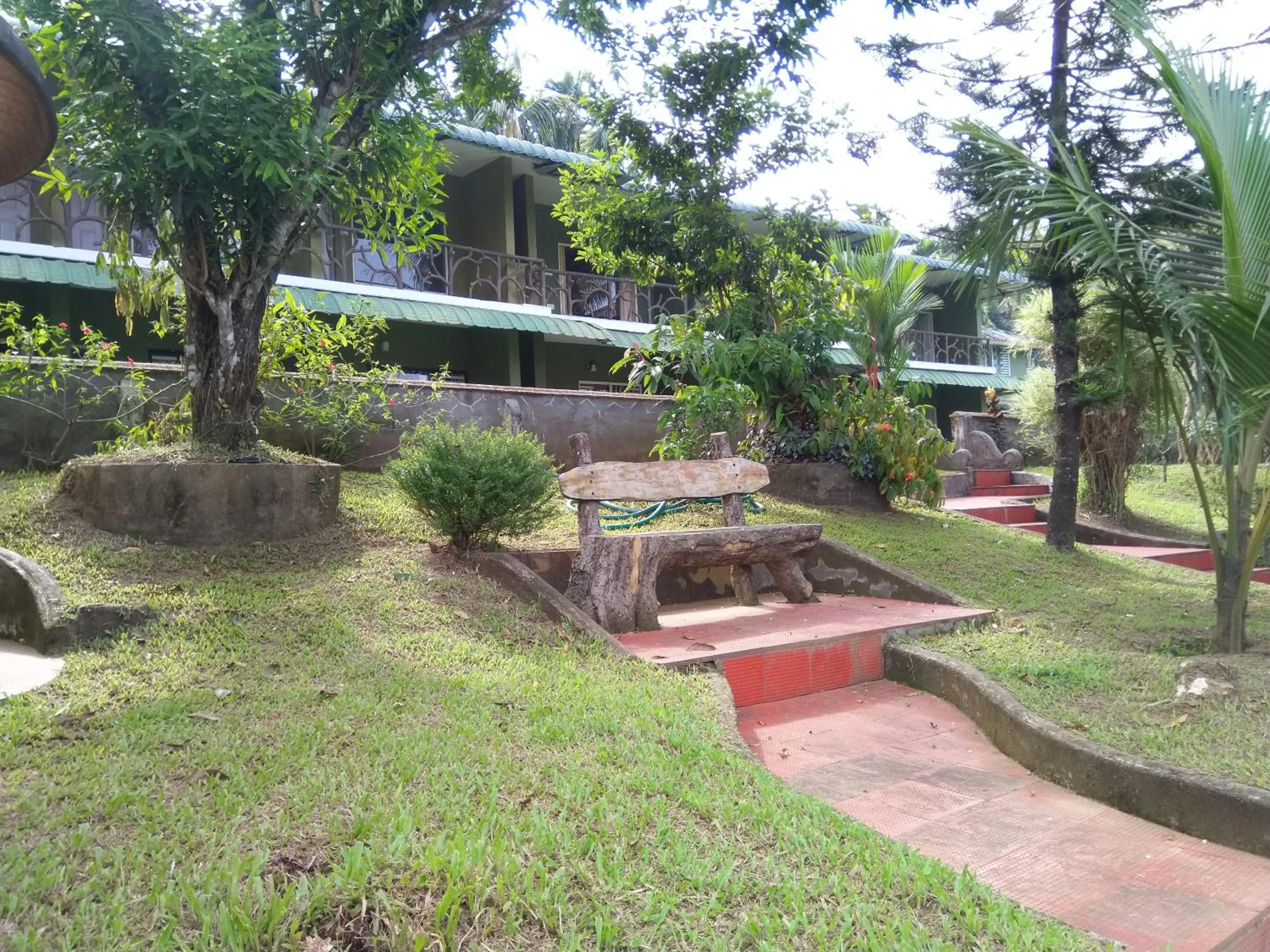 Garden in Elephant Pass Ayurveda & Yoga Retreat