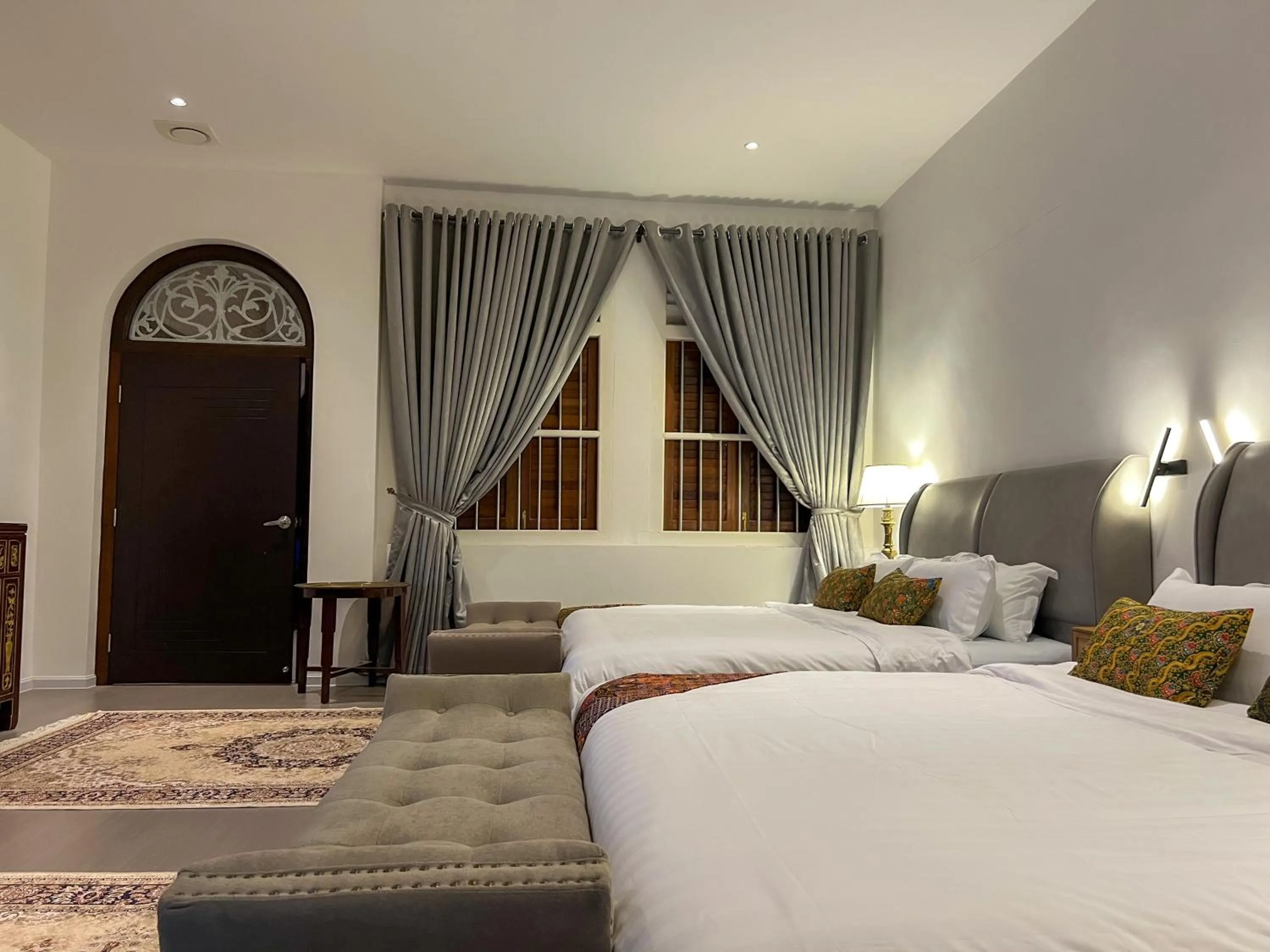 Bed in Peranakan Suites Georgetown