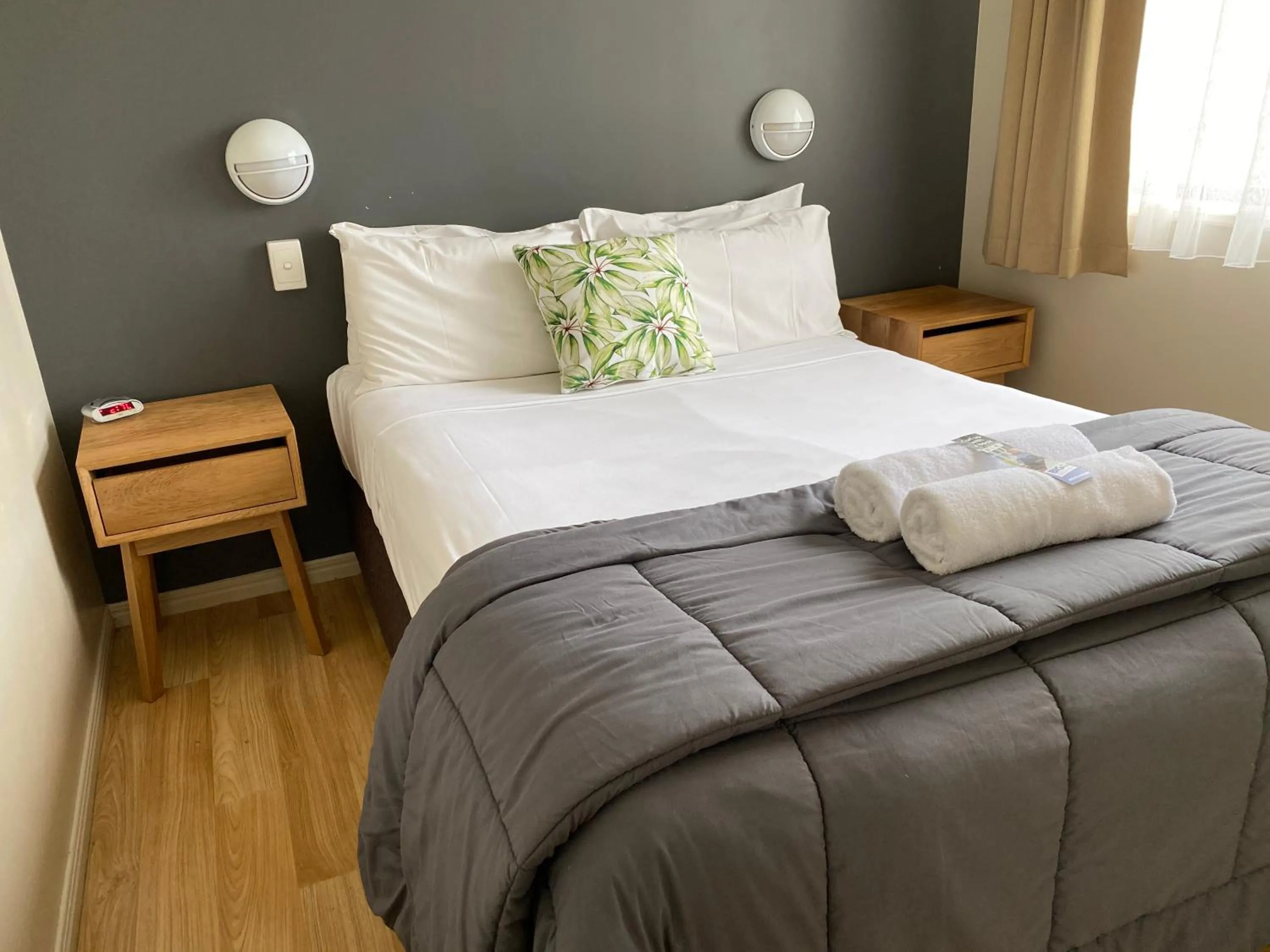 Bed in NRMA Atherton Tablelands Holiday Park