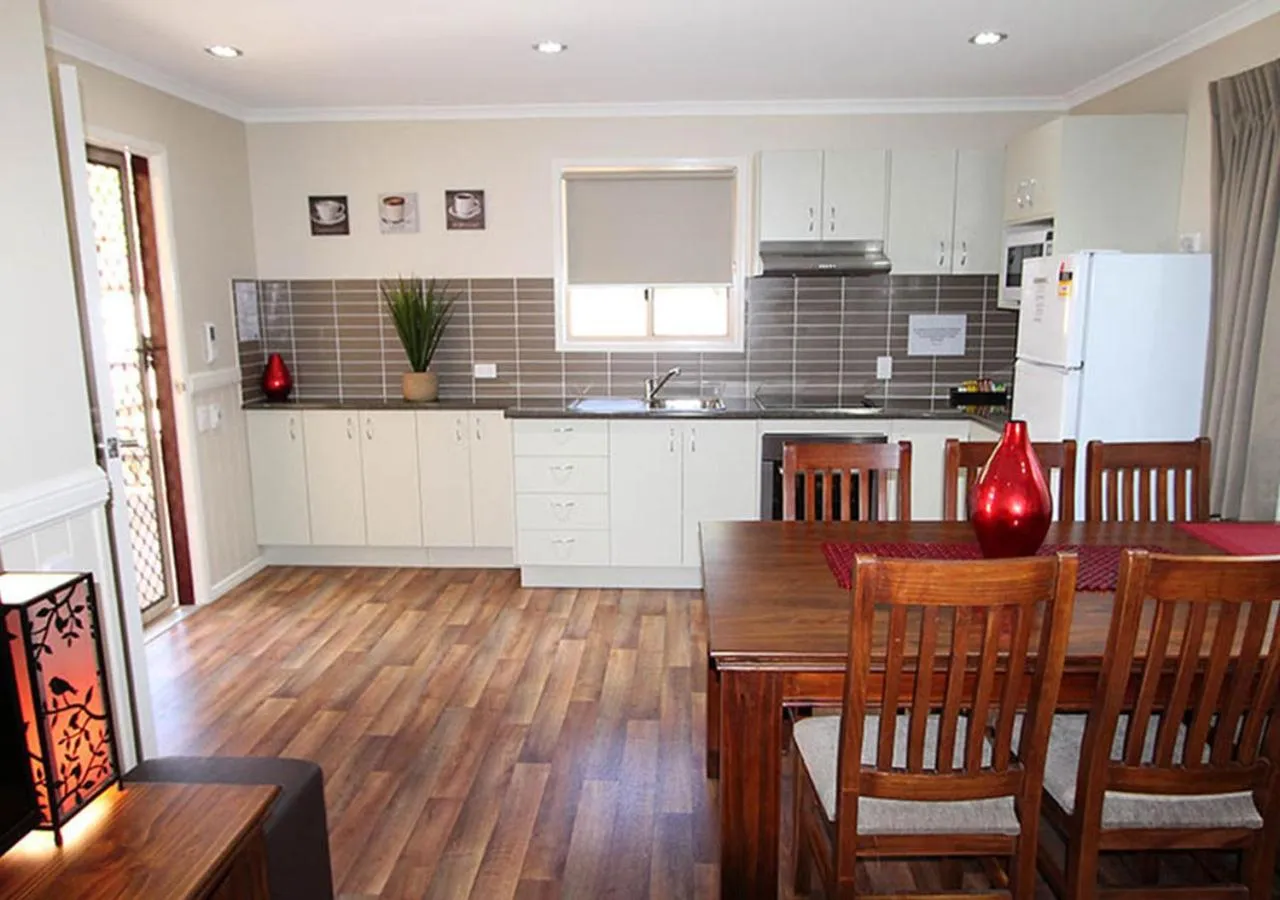 Kitchen or kitchenette in NRMA Atherton Tablelands Holiday Park
