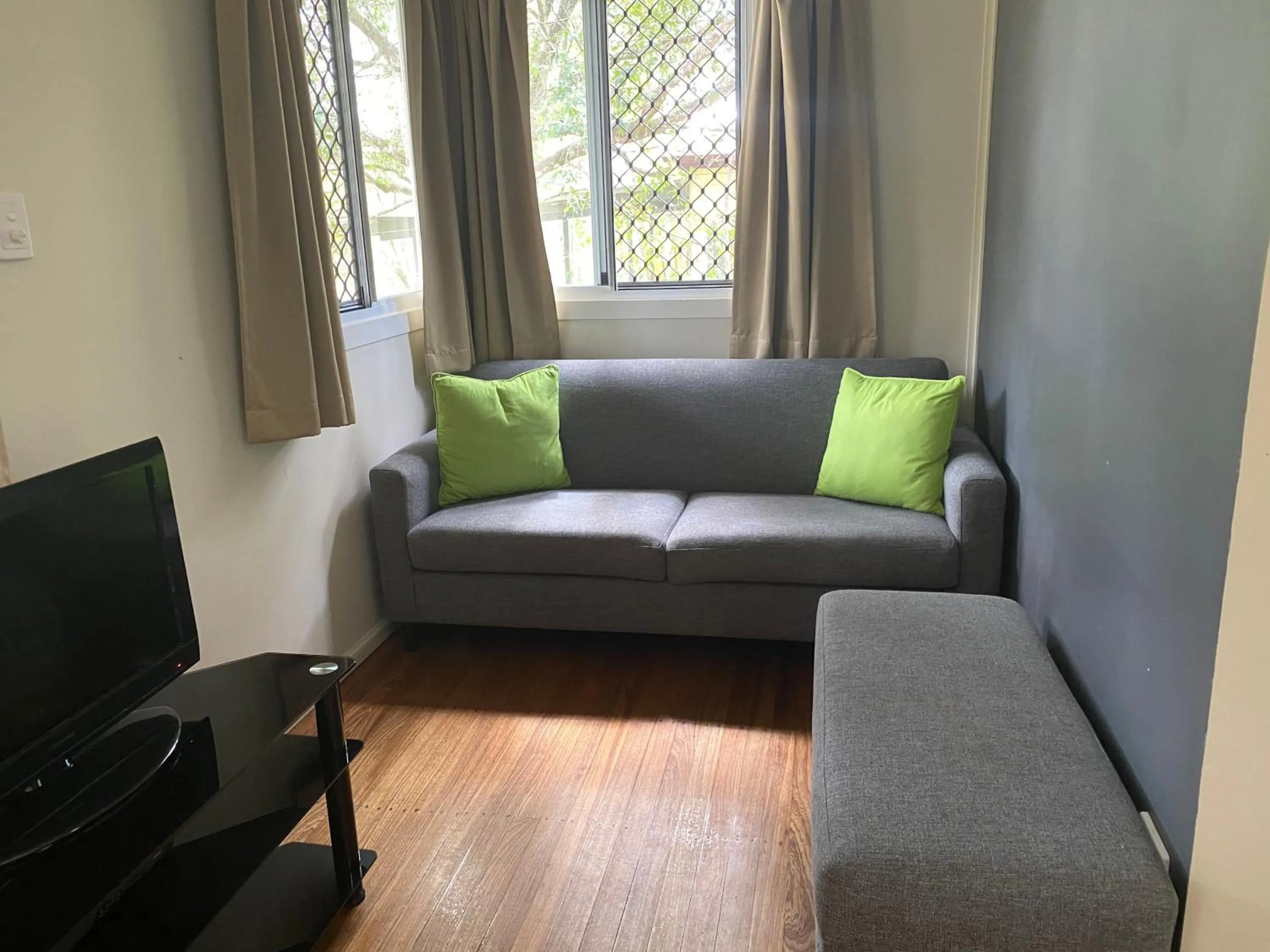 Living room in NRMA Atherton Tablelands Holiday Park