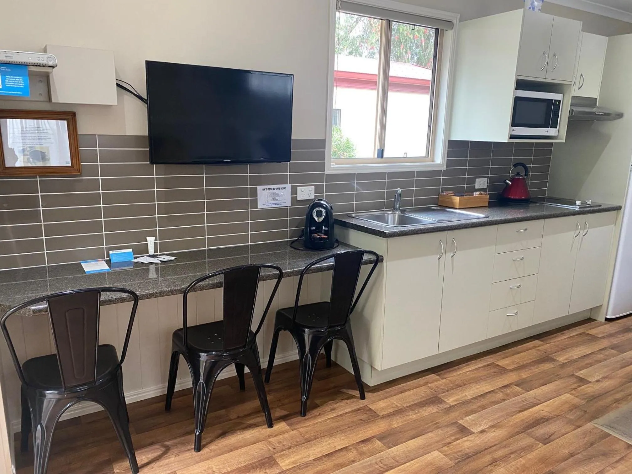 Kitchen or kitchenette in NRMA Atherton Tablelands Holiday Park