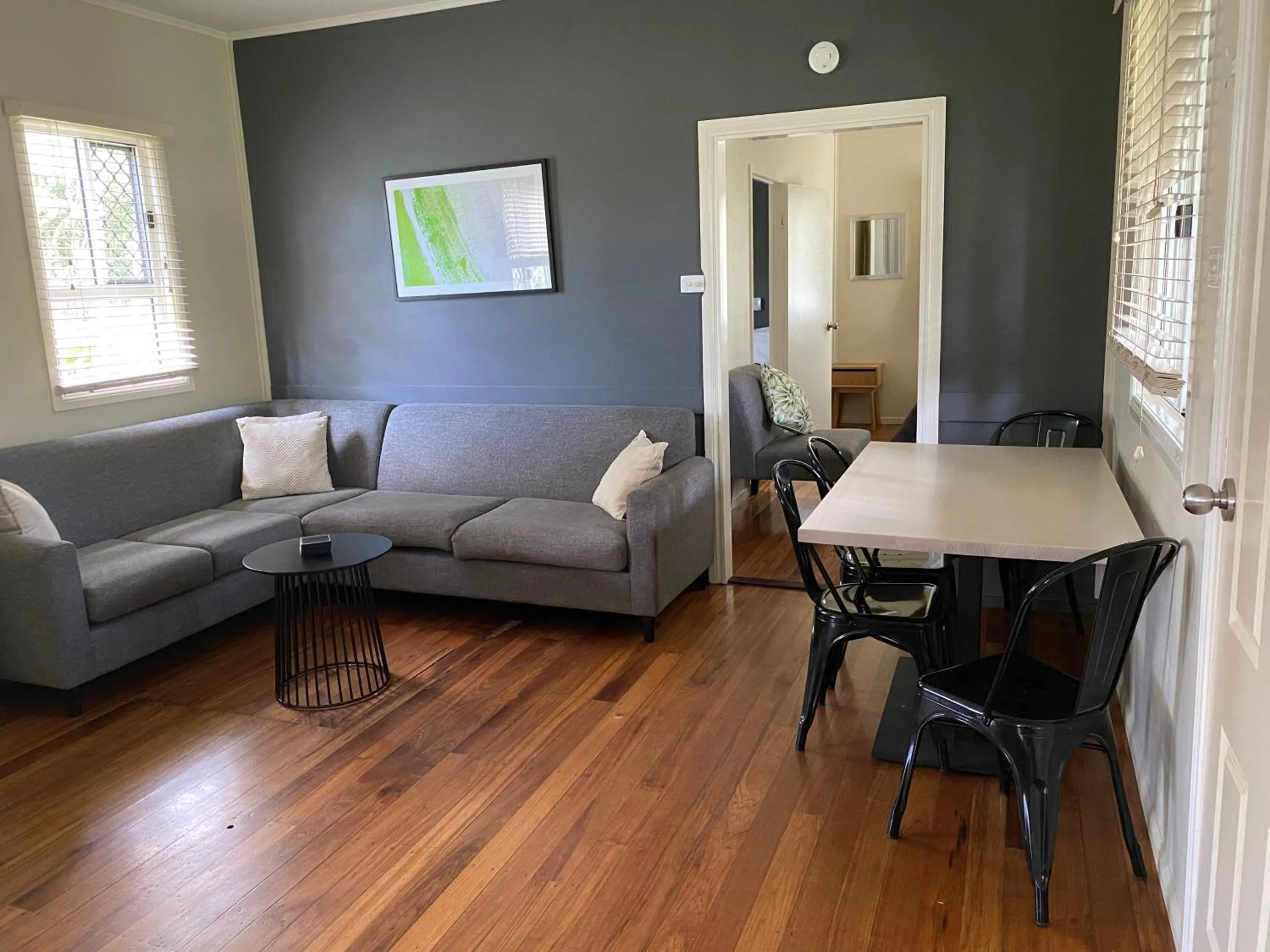 Living room in NRMA Atherton Tablelands Holiday Park