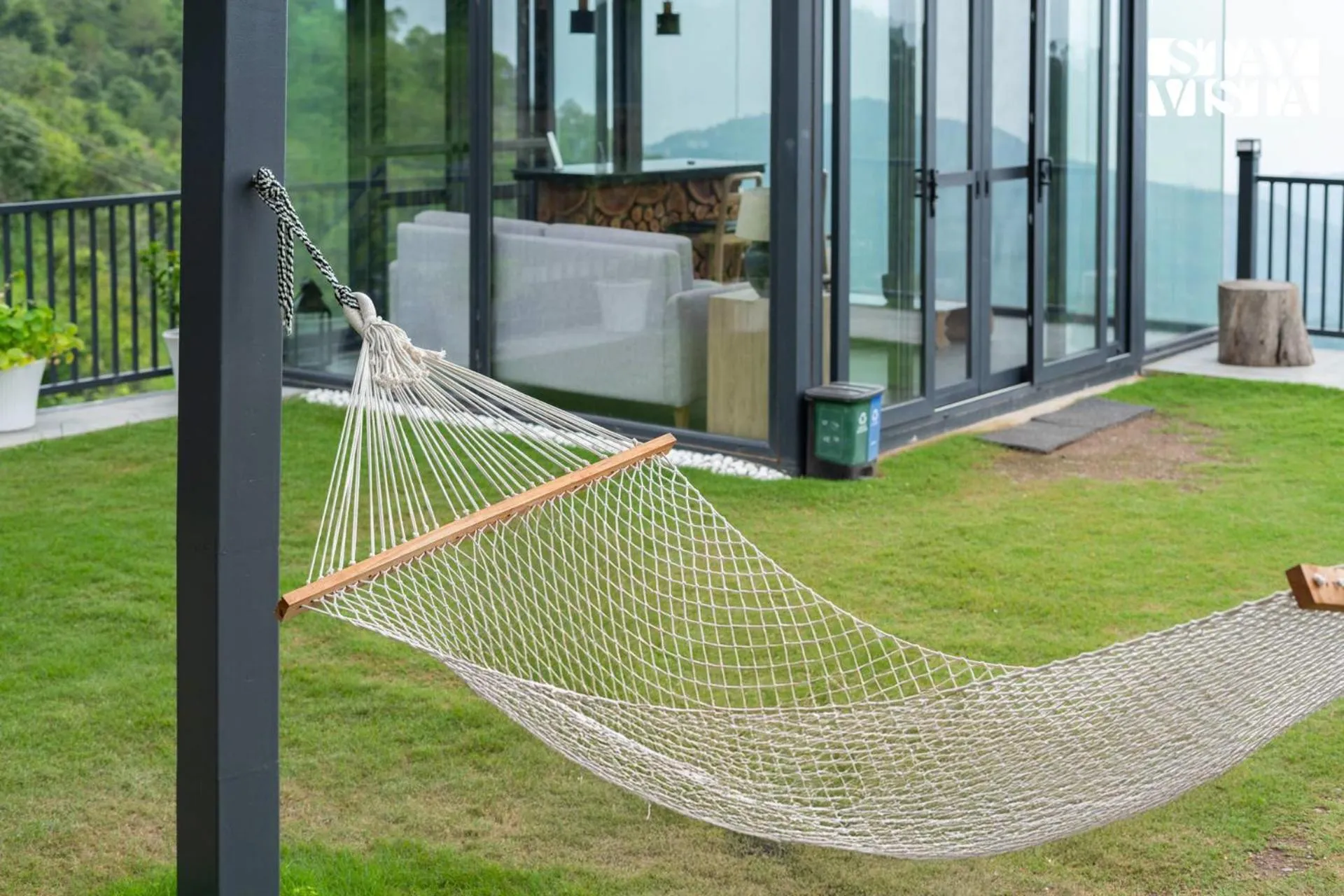 Garden in StayVista at Savara with Heated Infinity Pool and Jacuzzi