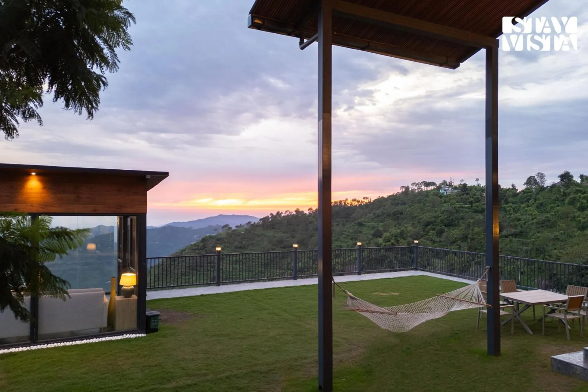 Garden in StayVista at Savara with Heated Infinity Pool and Jacuzzi