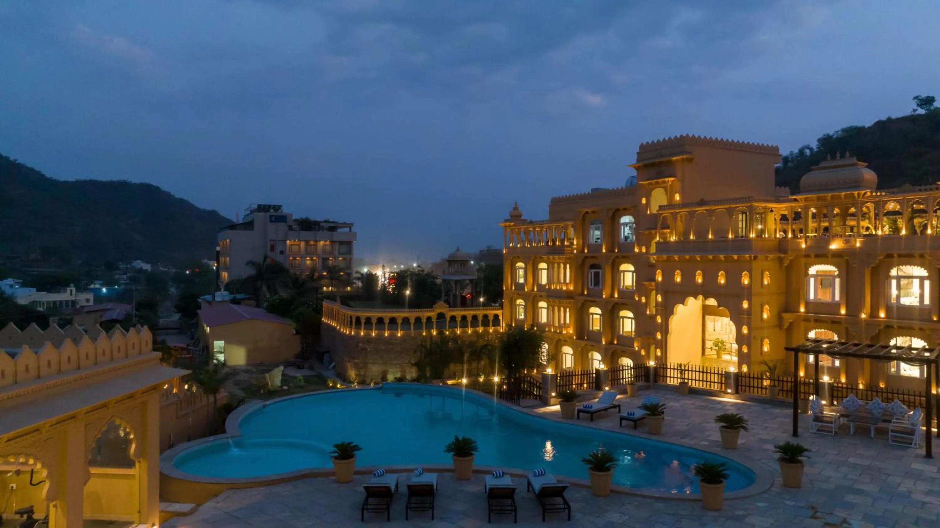 Property building in Turban Roopgarh Resort and Spa, Udaipur