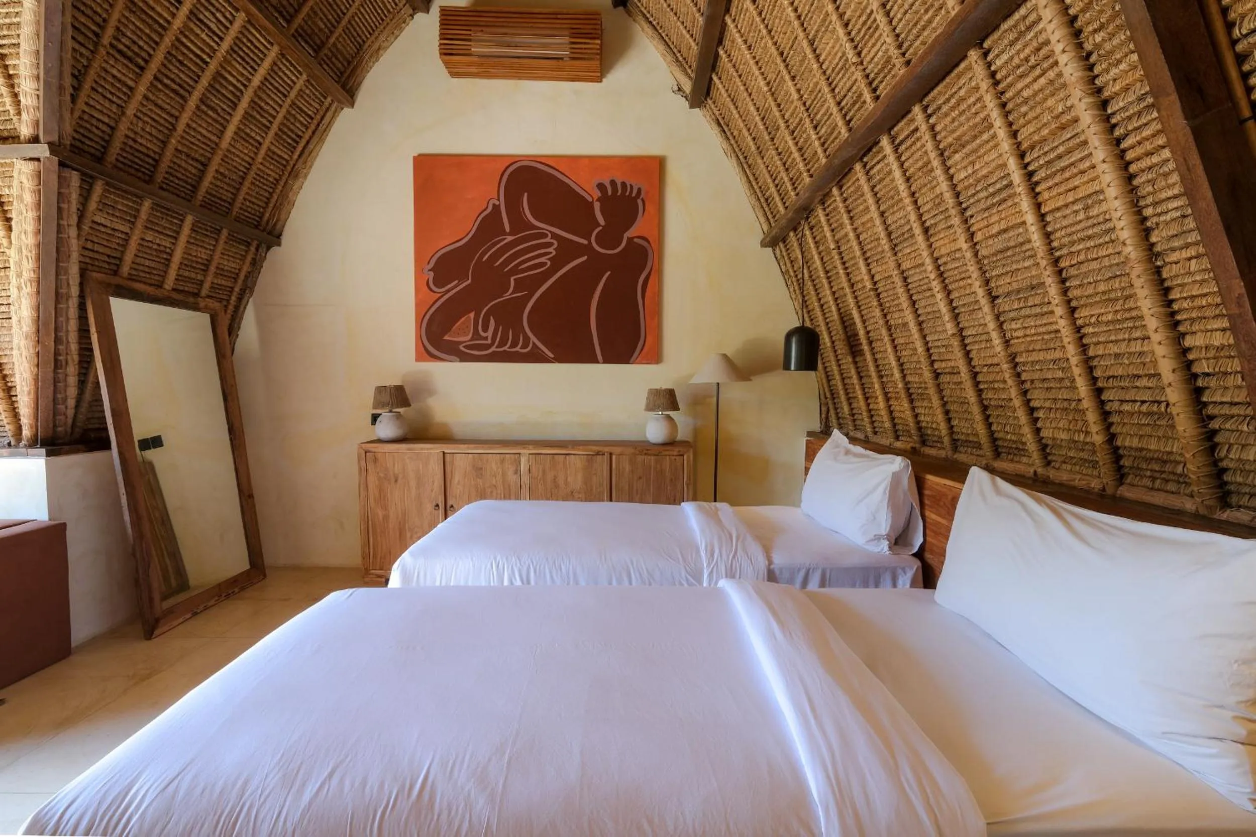 Bedroom, Bed in Lulu's Villas