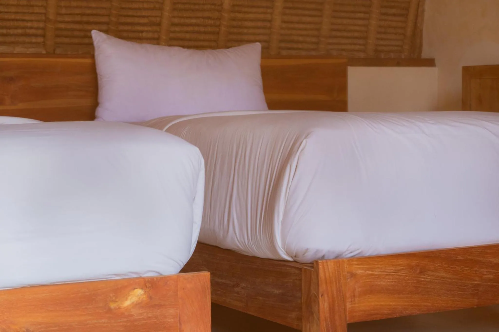 Bed in Lulu's Villas
