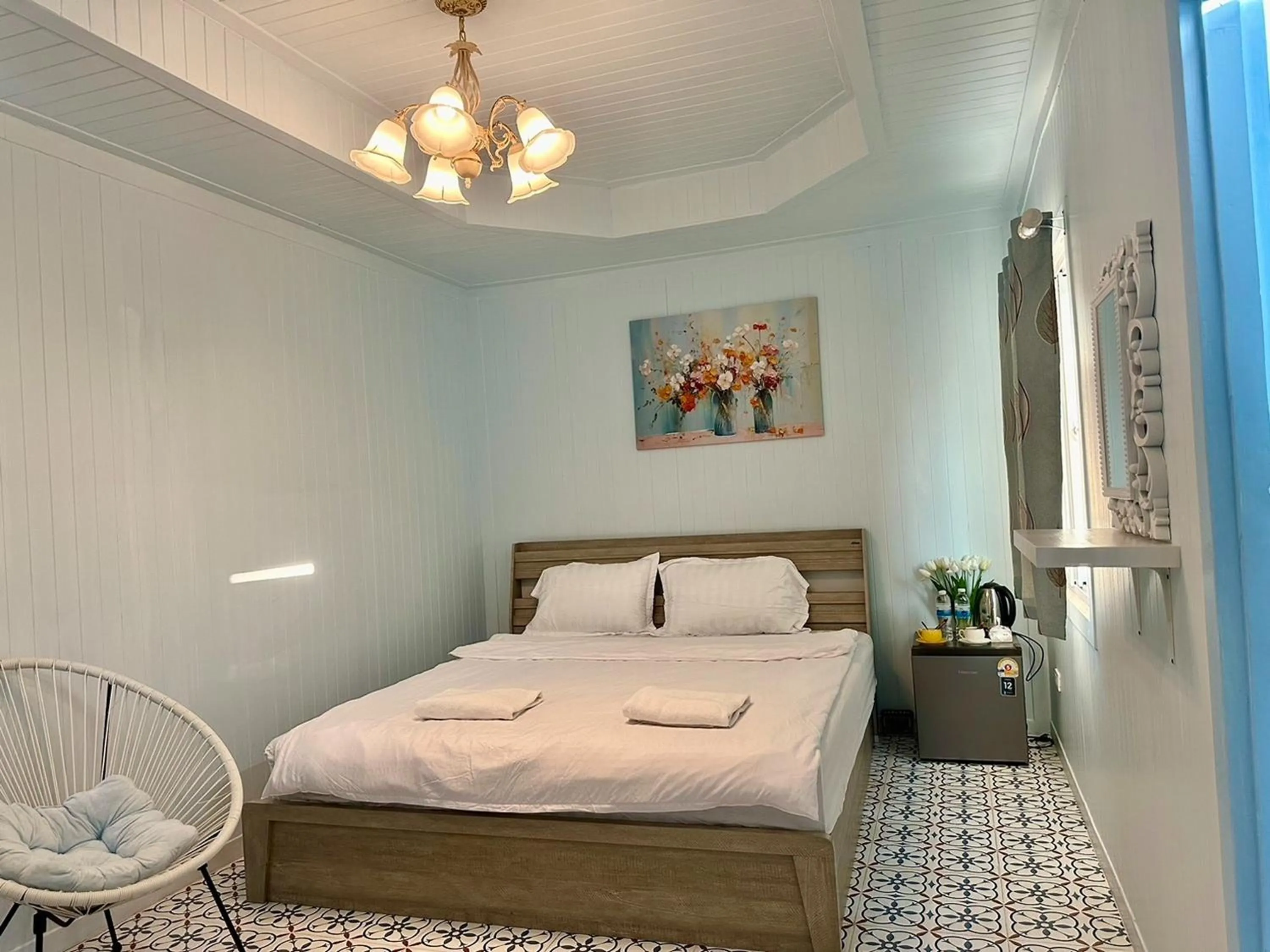 Bed in Peang Tara Cafe & Resort