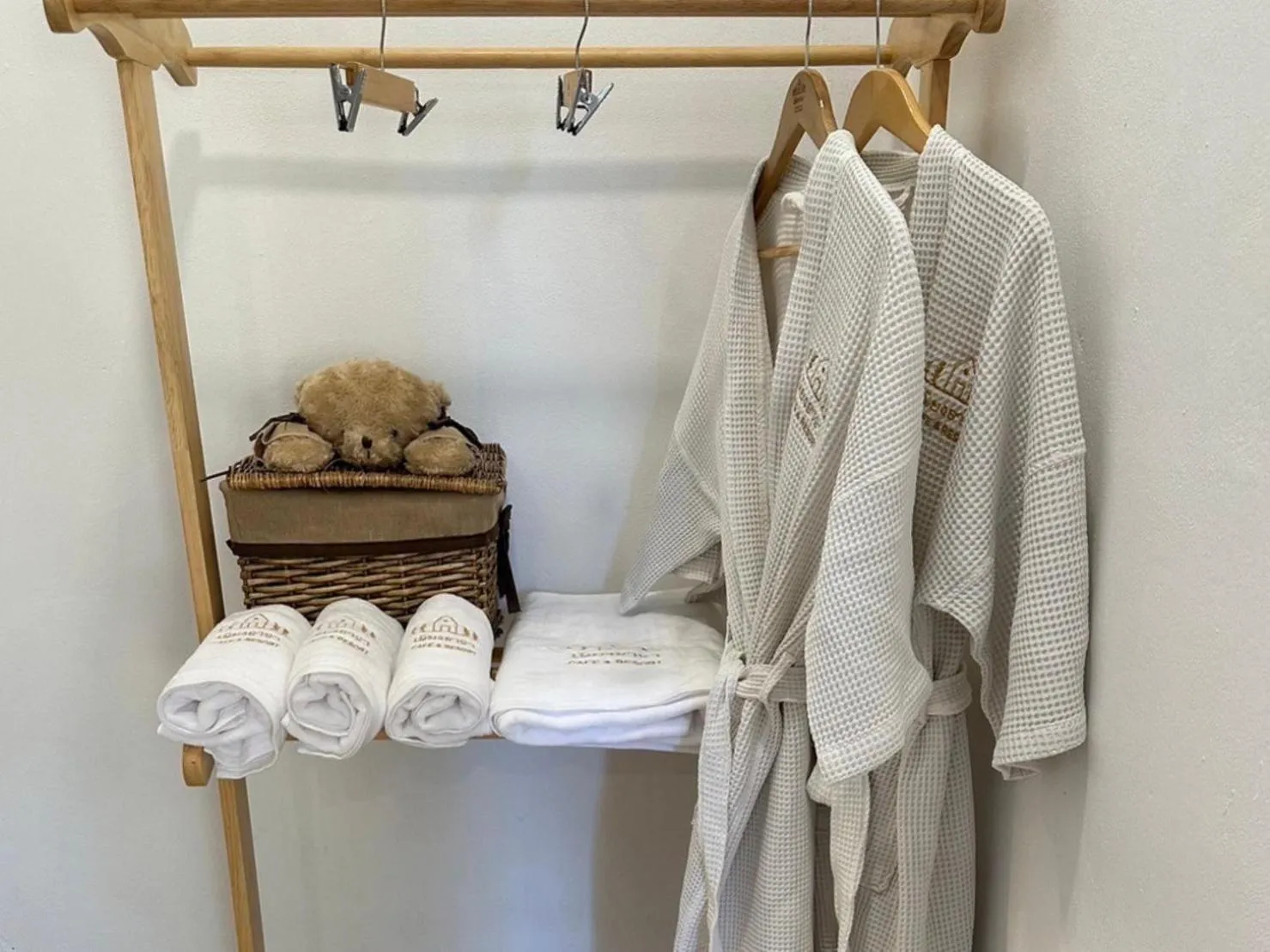 towels in Peang Tara Cafe & Resort