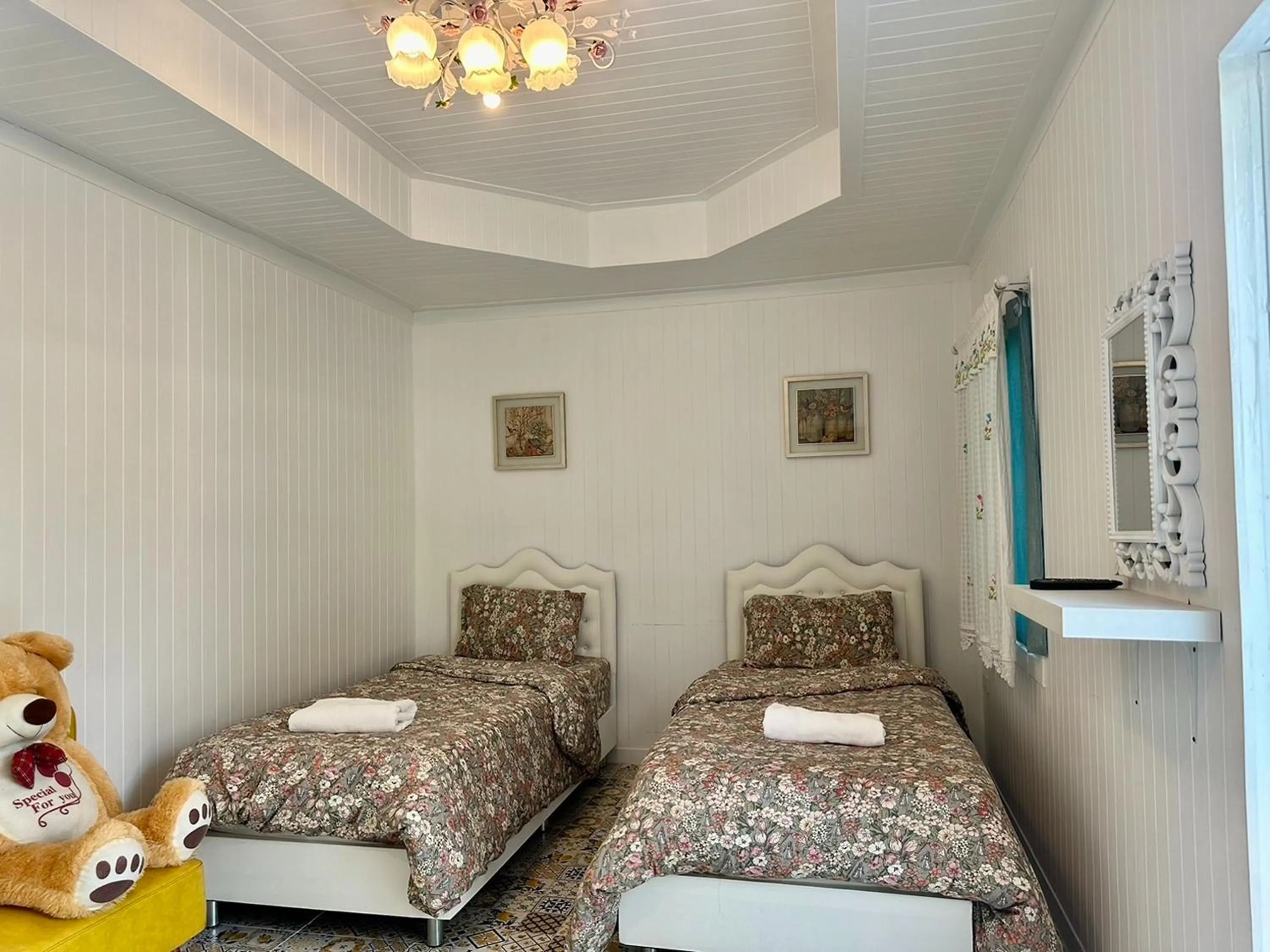 Bed in Peang Tara Cafe & Resort