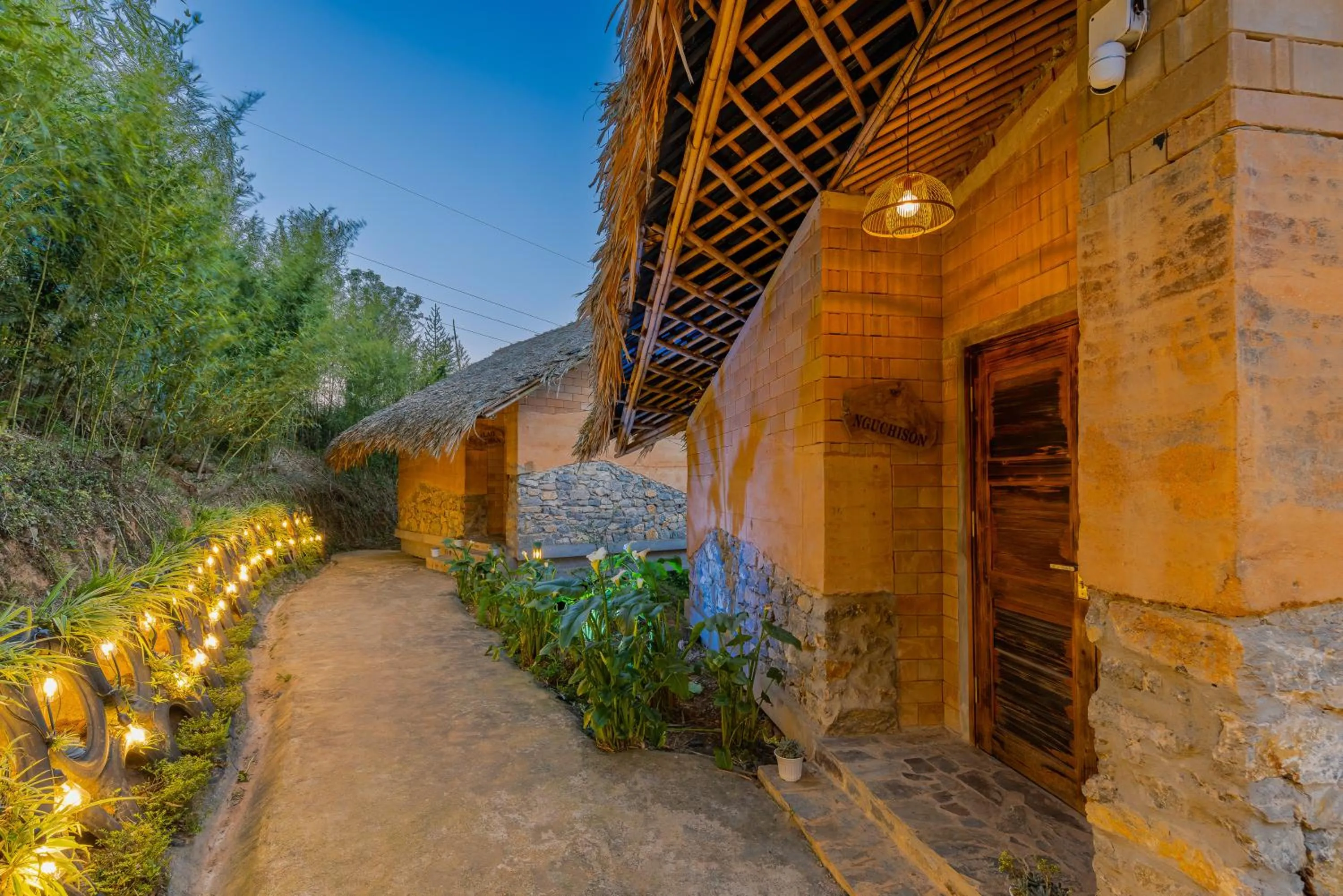 Garden in Sapaxa Spring Garden Ecolodge