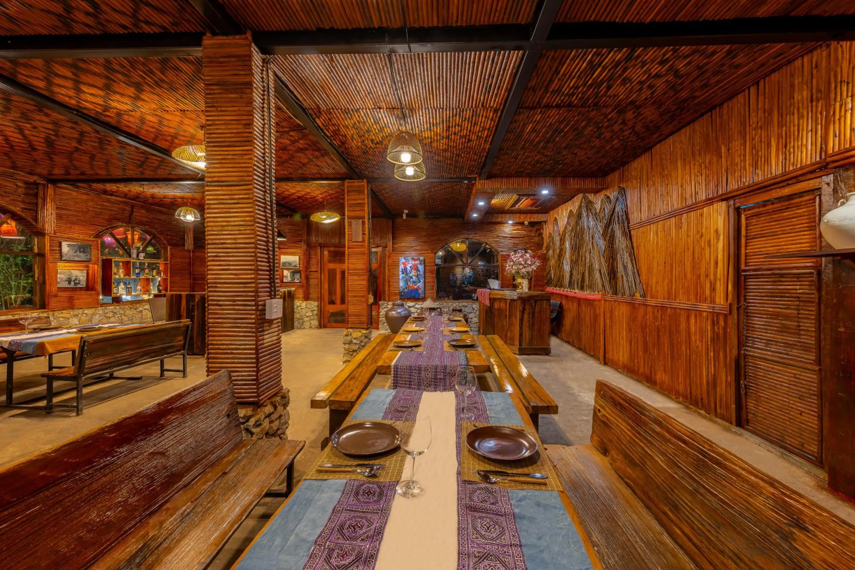 Restaurant/places to eat in Sapaxa Spring Garden Ecolodge