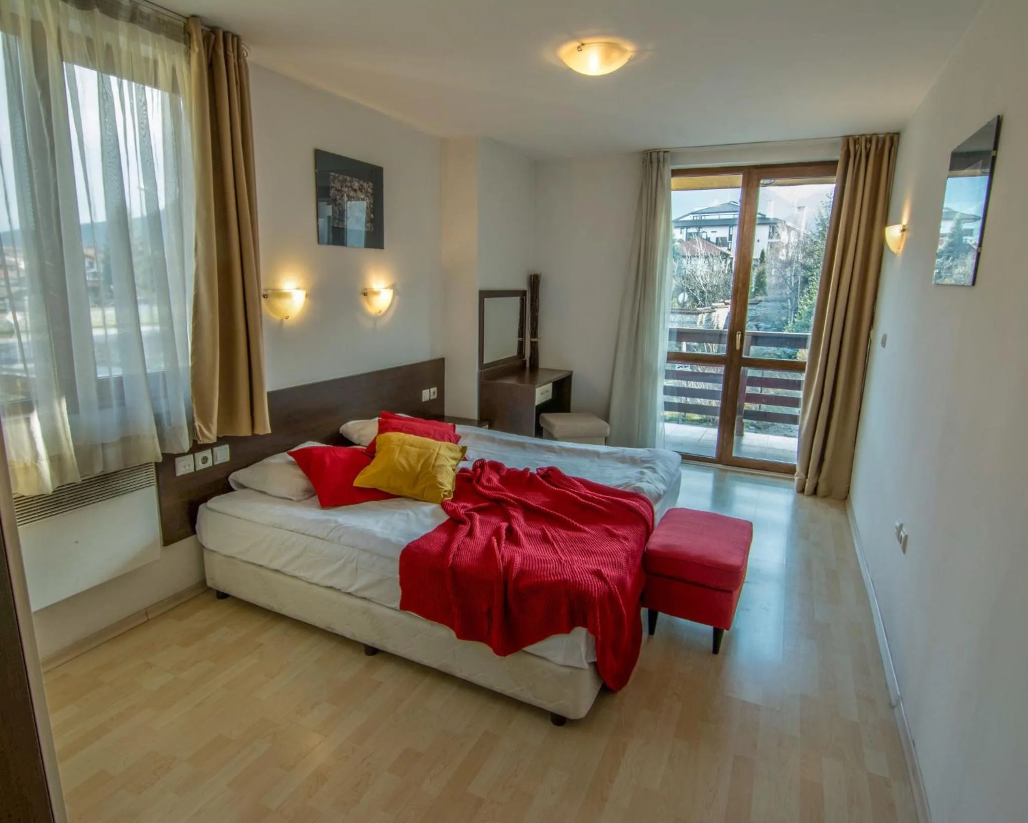 Bedroom, Bed in Banderitsa Apartment 3