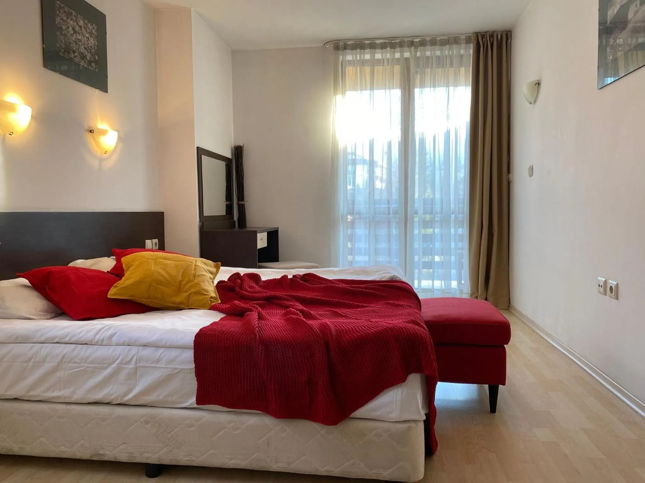 Bedroom, Bed in Banderitsa Apartment 3