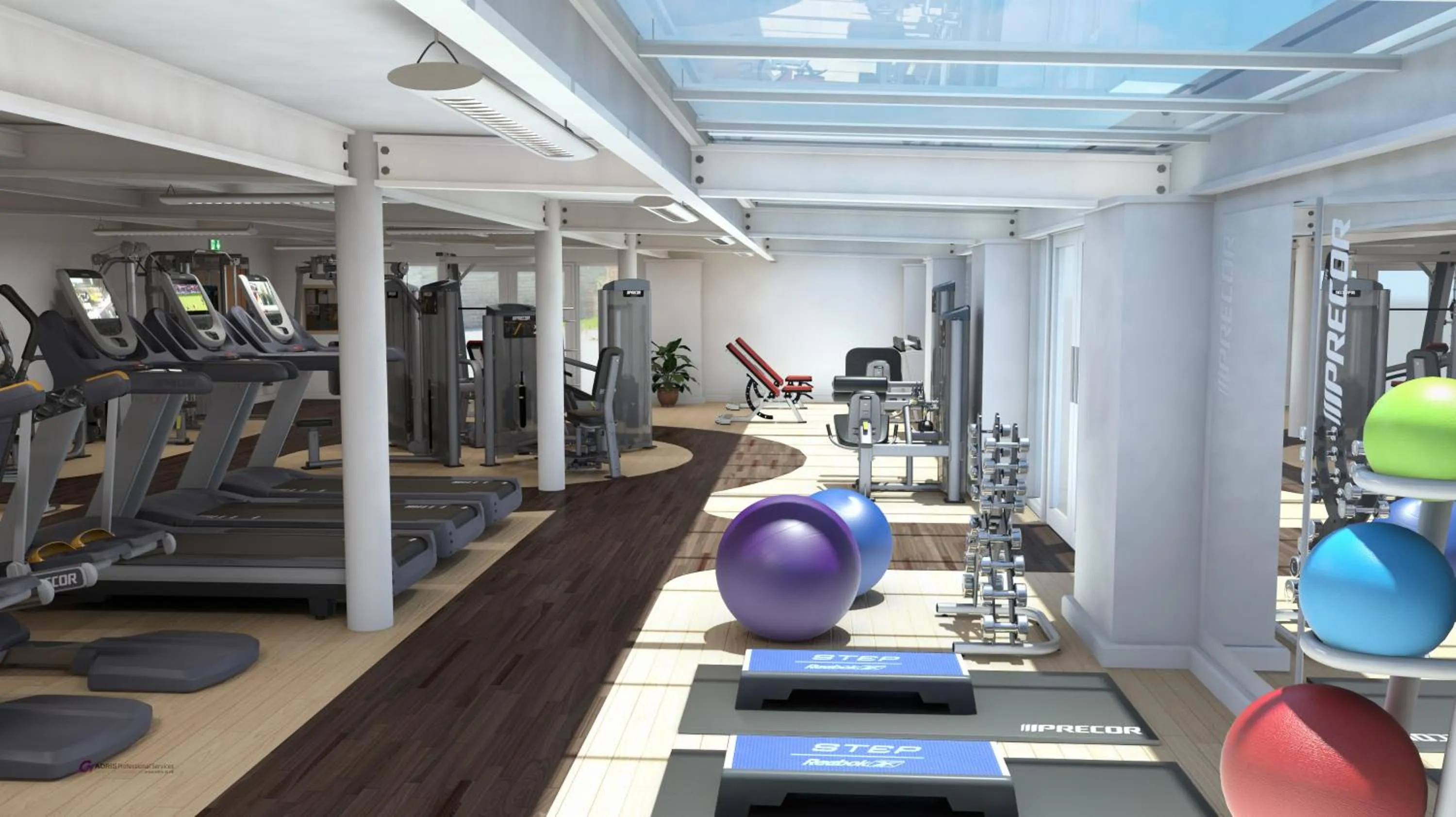 Fitness centre/facilities in The Parsonage Hotel & Spa