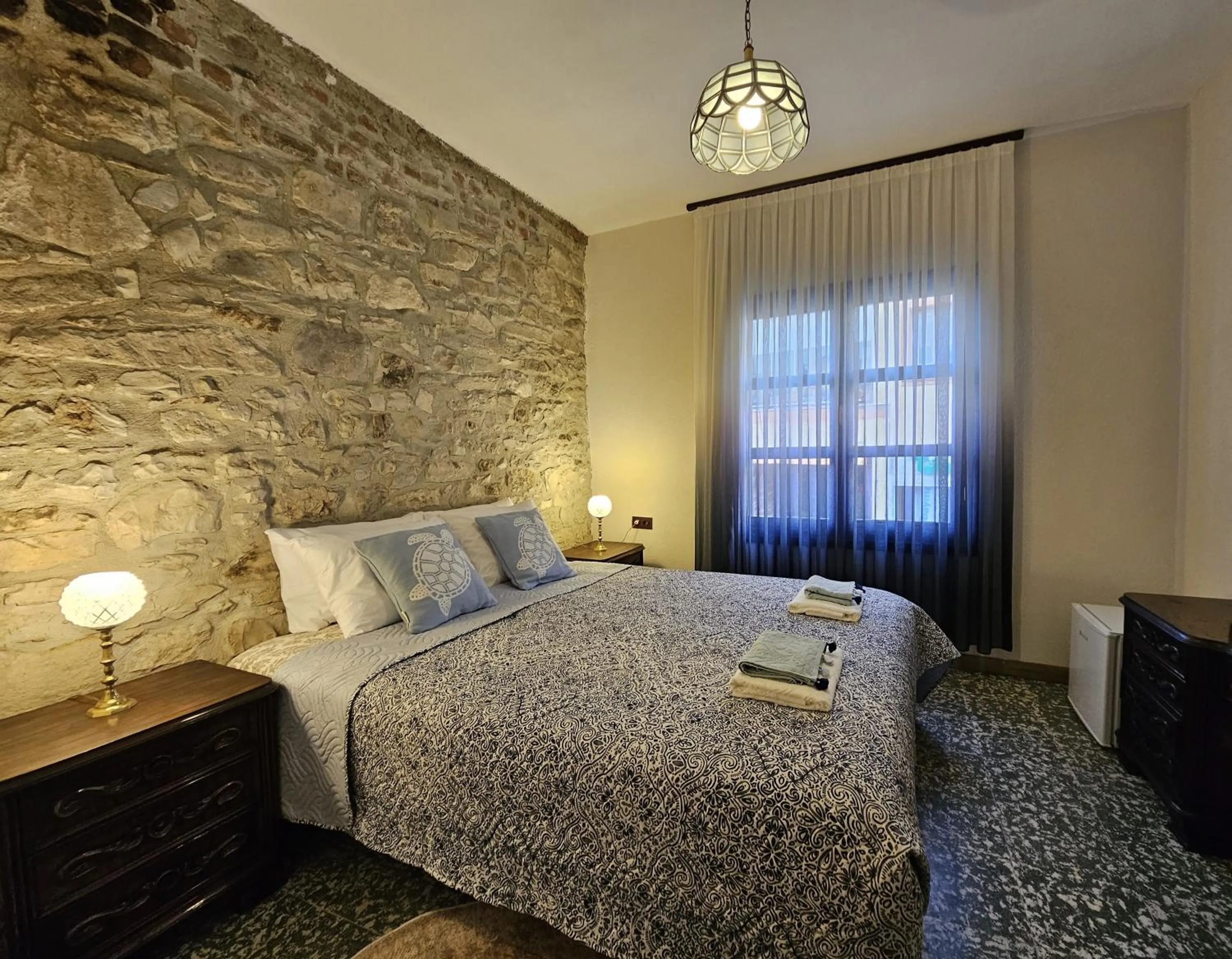 Bed in Origin Rooms Urla