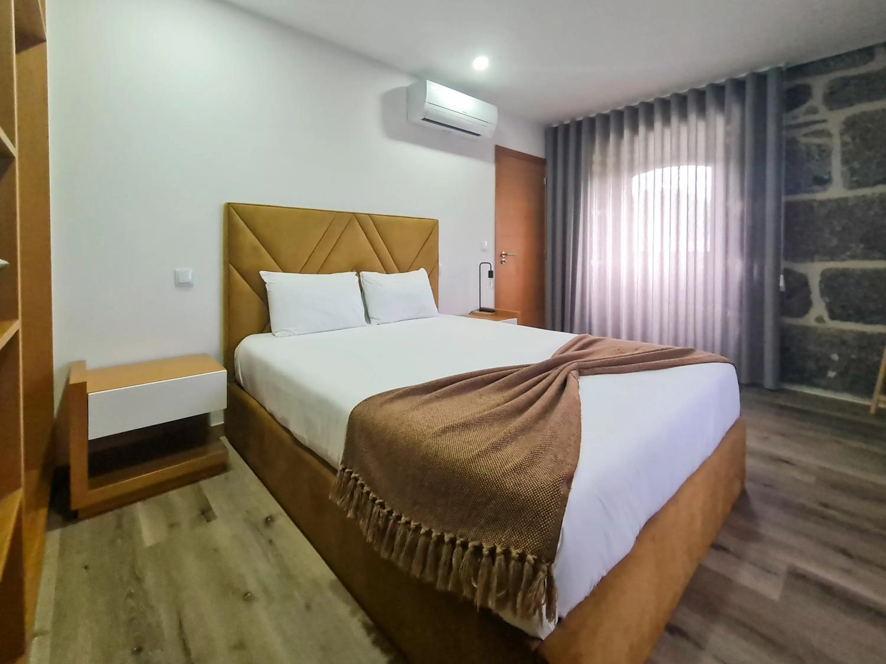 Bed in Casa d'Henrique Retreat Pool and Spa