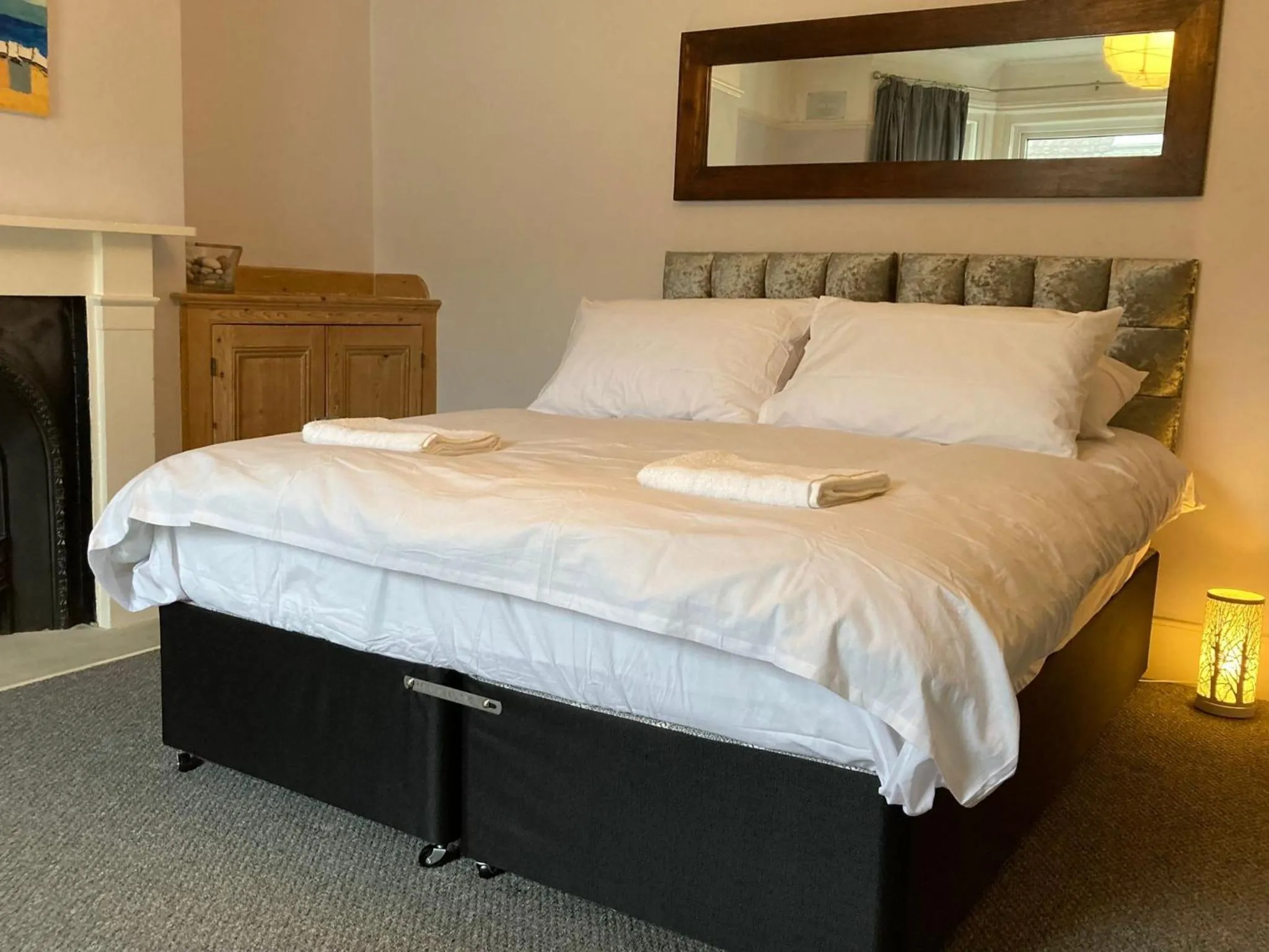 Bedroom, Bed in The Blue House