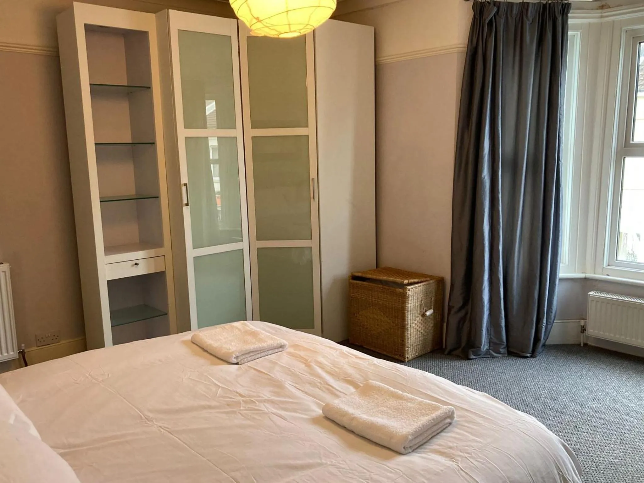 Bedroom, Bed in The Blue House