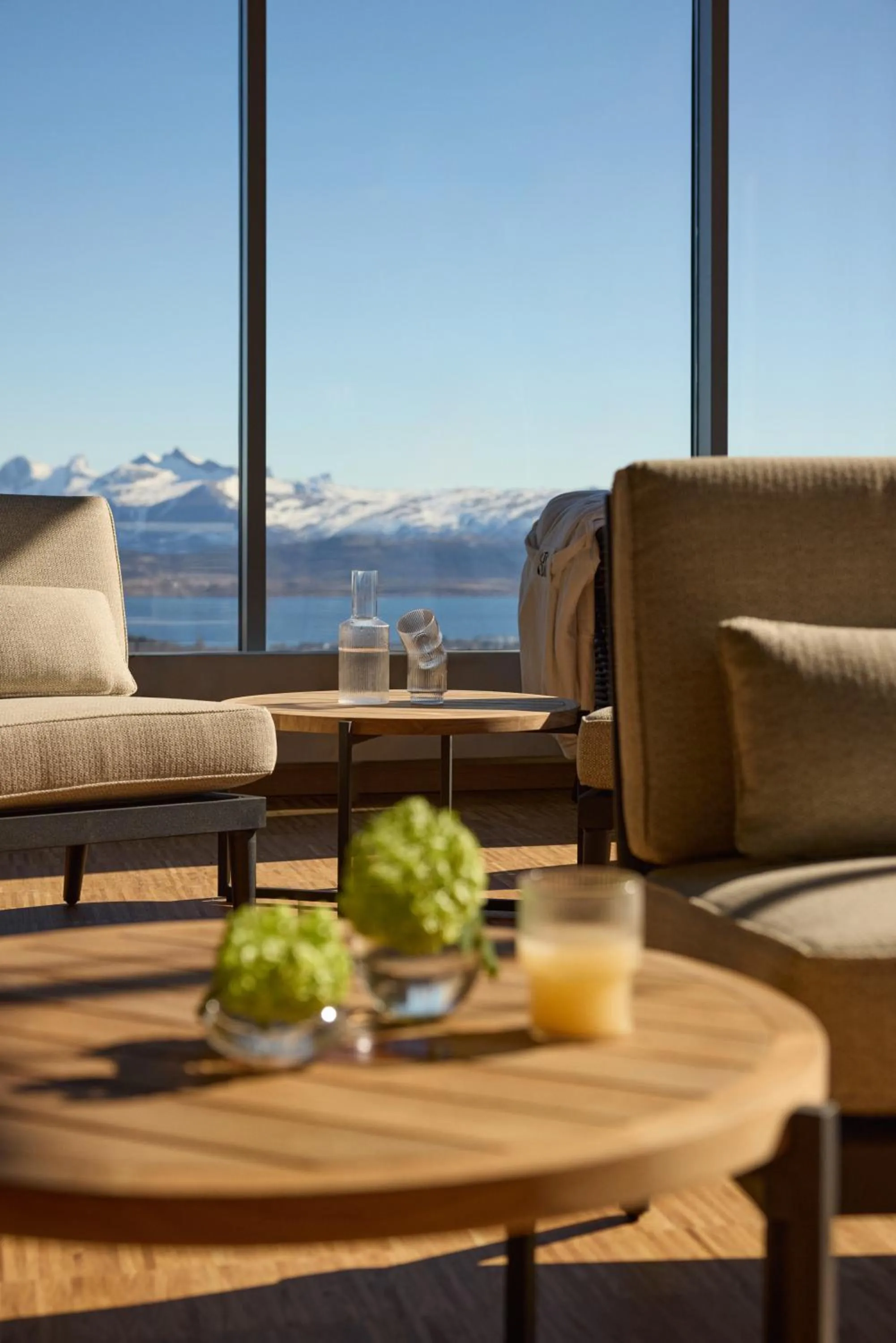 Spa and wellness centre/facilities in Wood Hotel Bodø