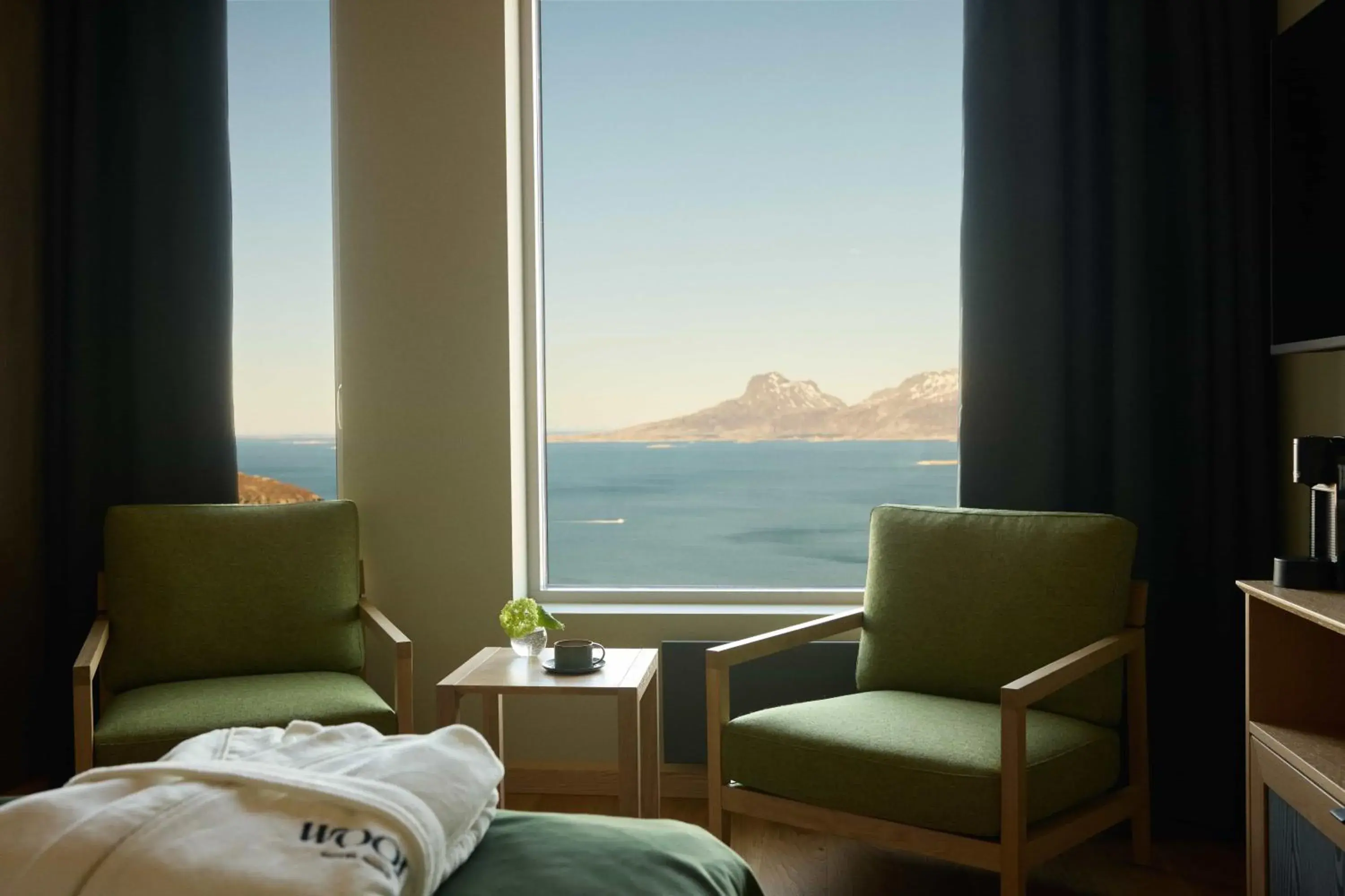 Superior Ocean View - single occupancy in Wood Hotel Bodø Superior Ocean View - single occupancy in Wood Hotel Bodø