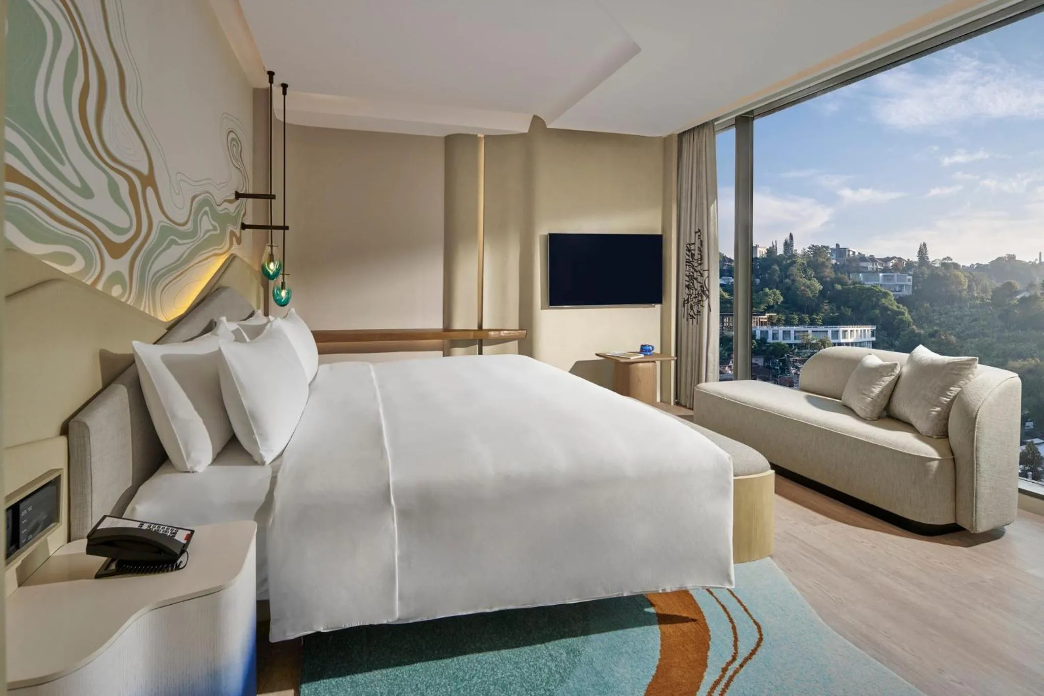 Bedroom, Bed in Hotel Indigo Bandung Dago Pakar by IHG